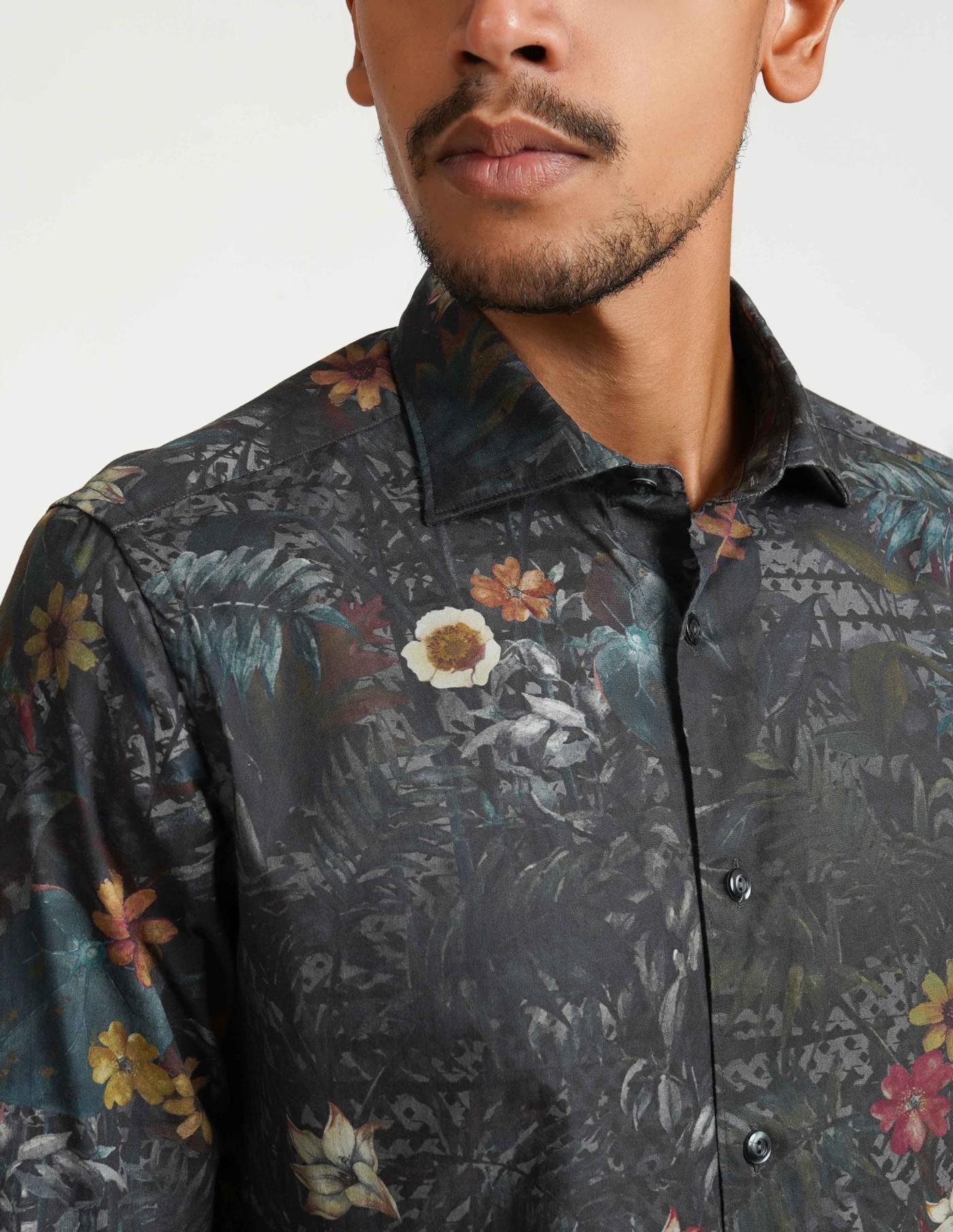 Camisa Tintoria Mattei Estampado 1T7DNJWFE2 89 TINTORIA MATTEI