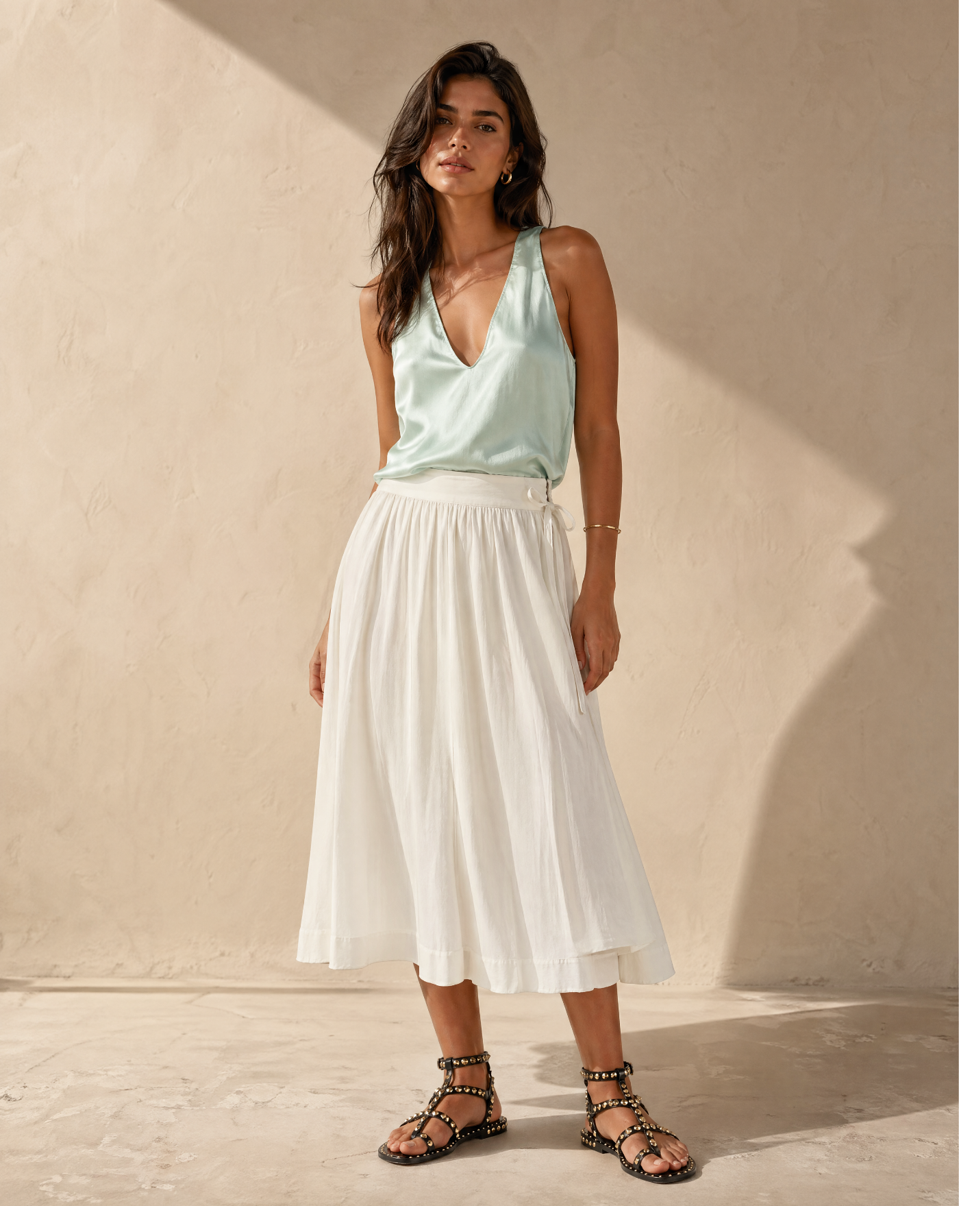Falda Vanessa Bruno Guillaume 4EVA69 V07795 OFF WHITE VANESSA BRUNO