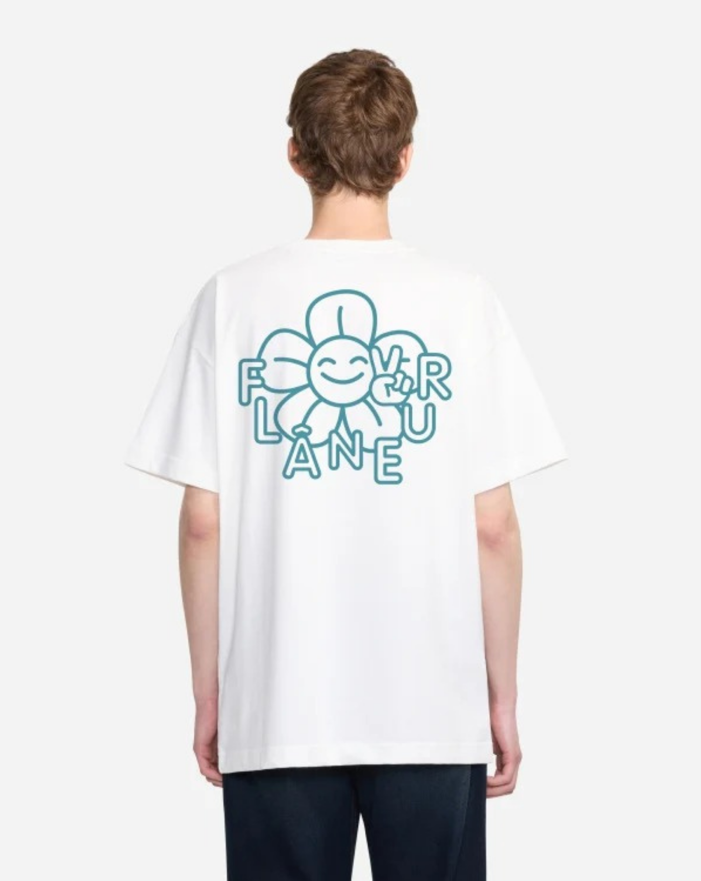 Camiseta Flaneur Happy Flower T-shirt FTSH166 051 FLANEUR