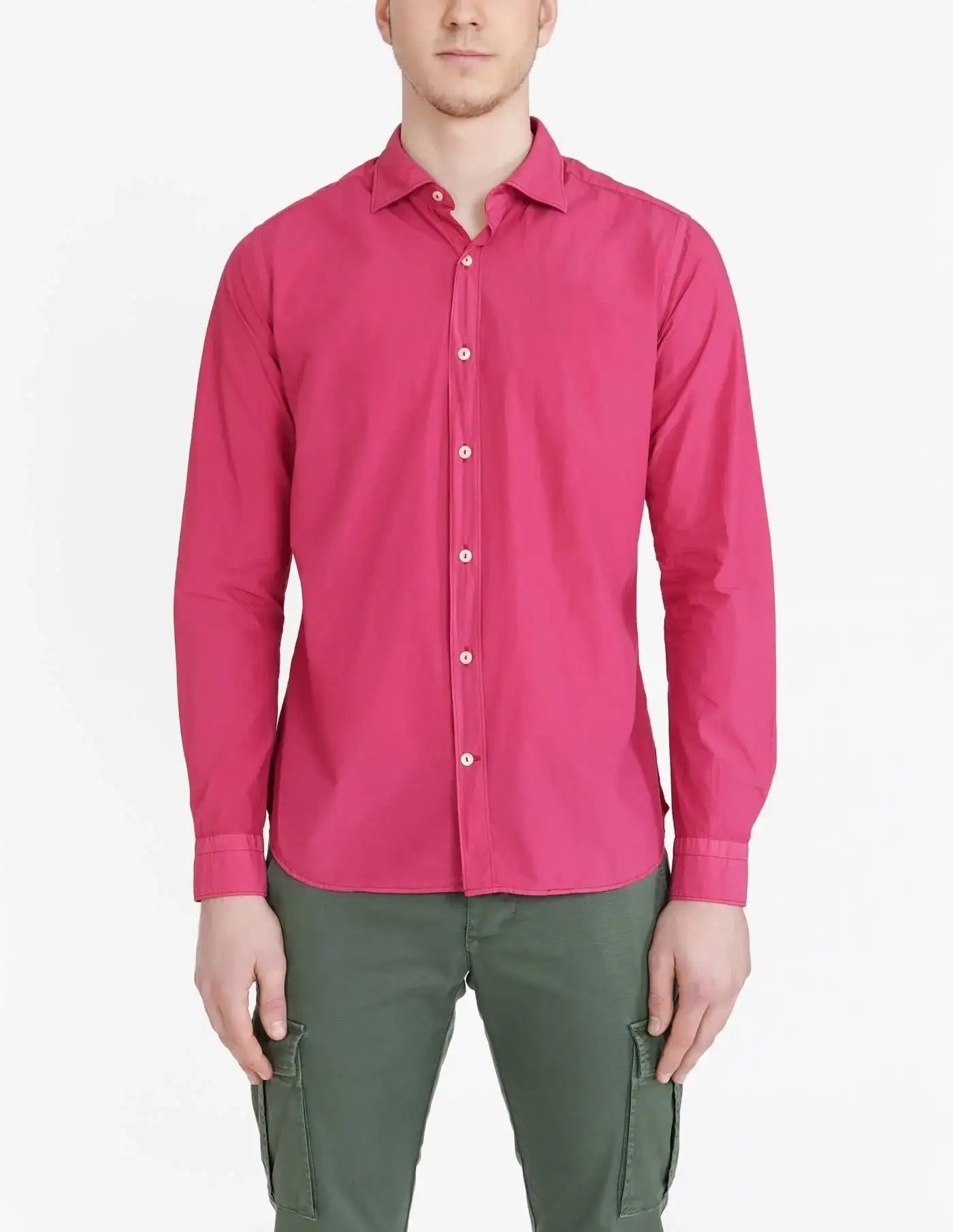 Camisa Tintoria Mattei Tinto in Cappo 1T5ZNB9UJ1 54 TINTORIA MATTEI