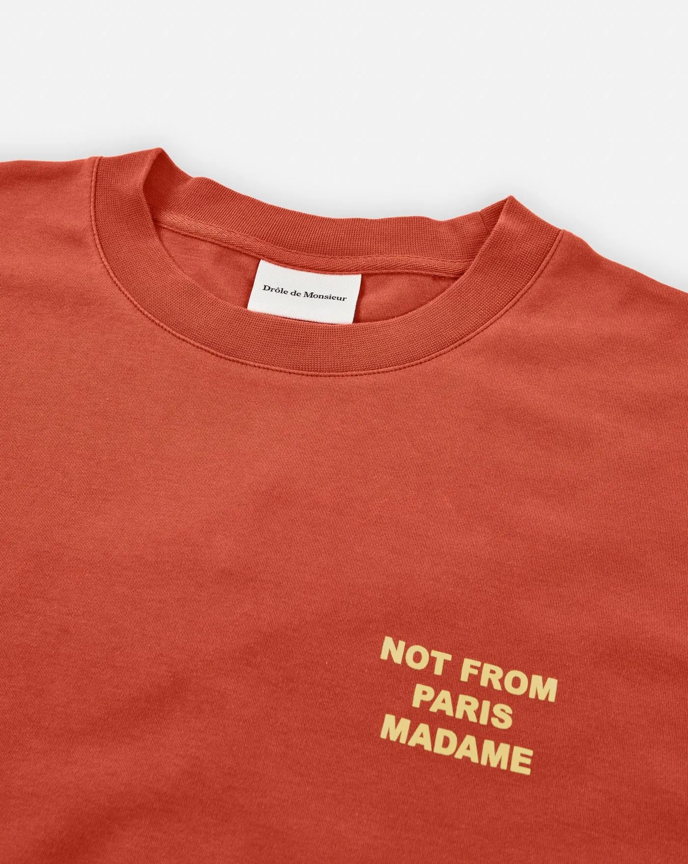 Camiseta Drole de Monsieur Le T-Shirt Slogan TS203 CO002 RT DROLE DE MONSIEUR