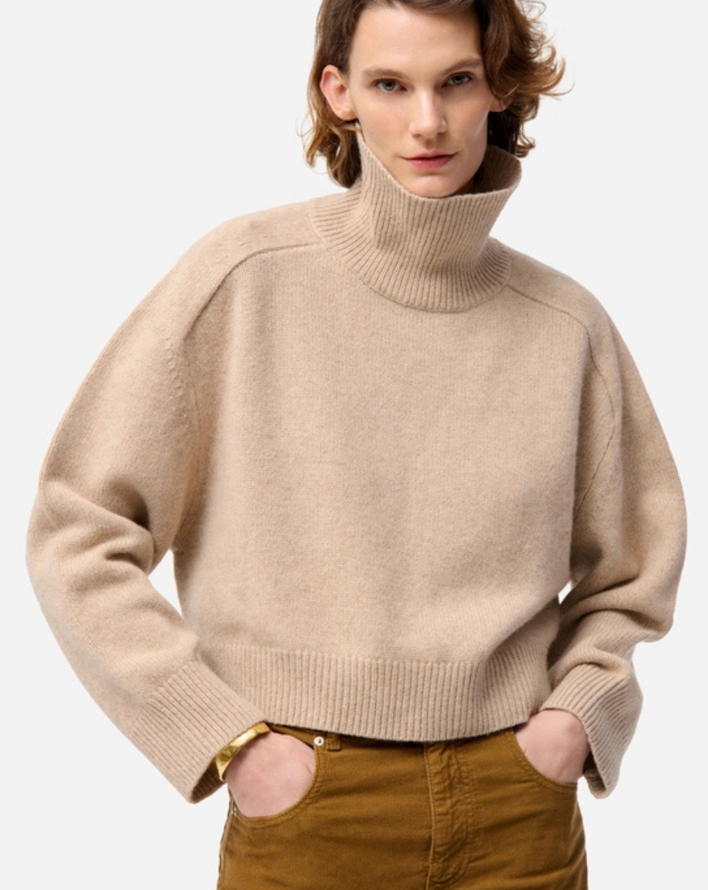 Jersey Vanessa Bruno Ballerine 3HVC17V15093 BEIGE VANESSA BRUNO