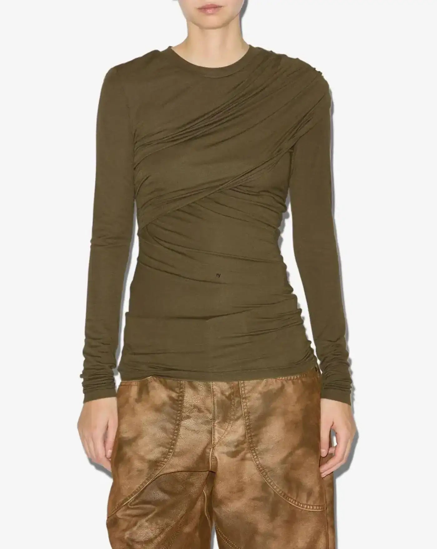 Blusa Isabel Marant Dressi HT0656FA C3K01E 67KI ISABEL MARANT