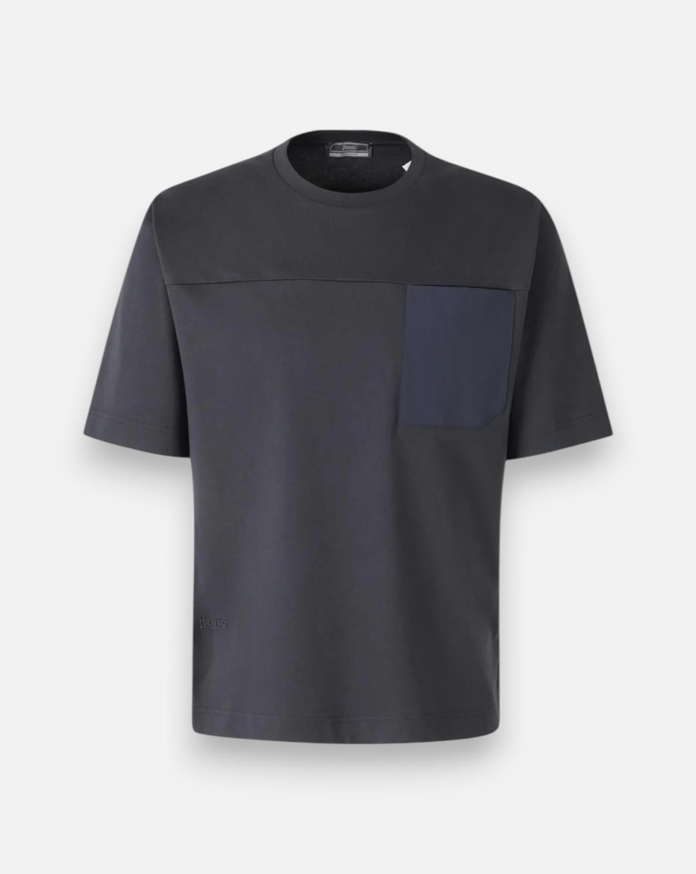 Camiseta Herno Knitted T-shirt JG000275U 520009200 HERNO