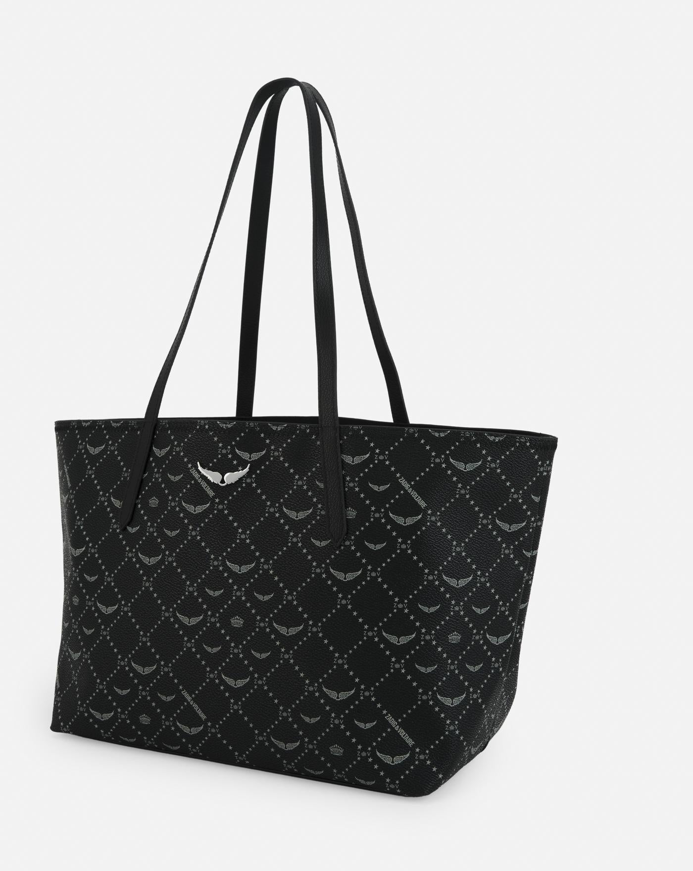 Bolso Zadig & Voltaire Shopper Monogram LWBA03896 NOIR 001 ZADIG & VOLTAIRE