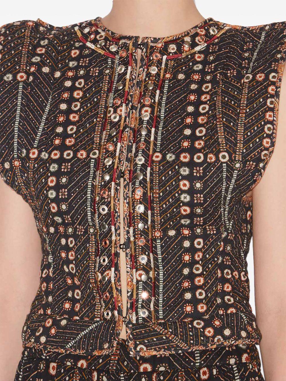 Top Isabel Marant Cerza GI0050FAC1J03E 02FK ISABEL MARANT