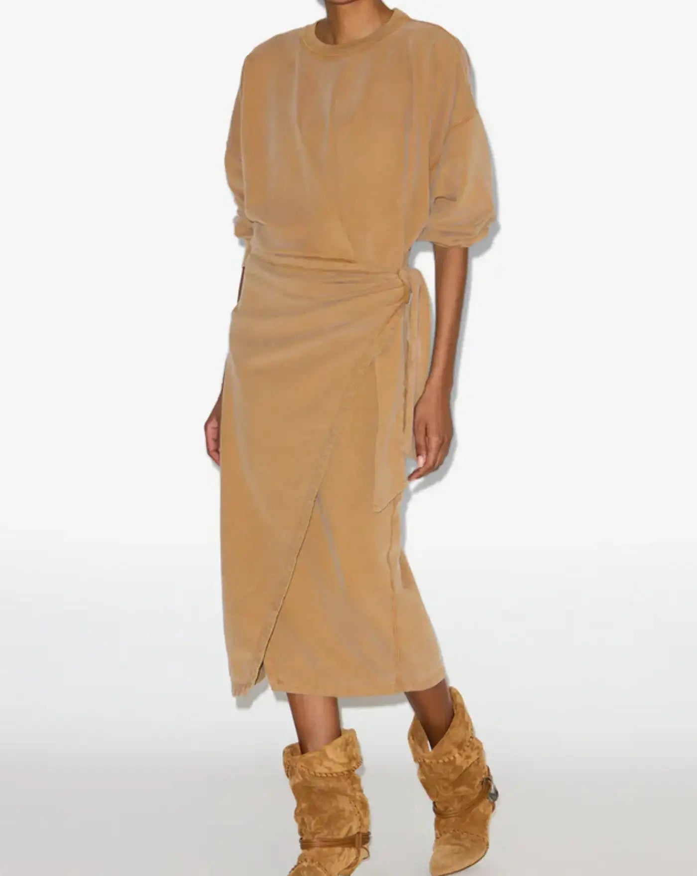 Vestido Isabel Marant Sandrina RO0721FA B1M05E 50CA ISABEL MARANT
