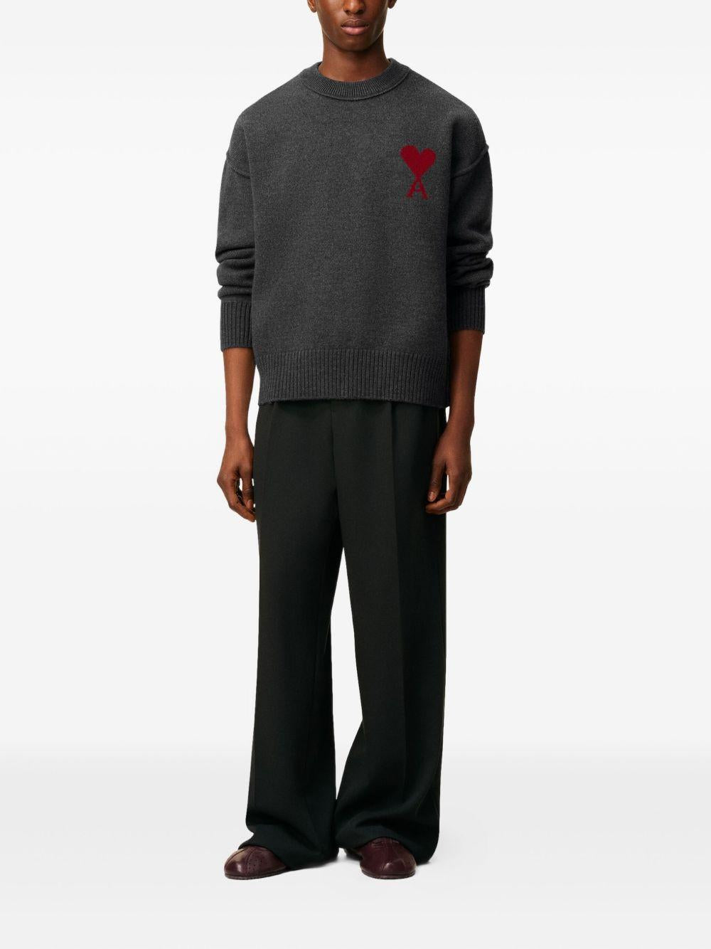 Jersey Ami Paris Big Ami de Coeur UKS838018 084 AMI PARIS