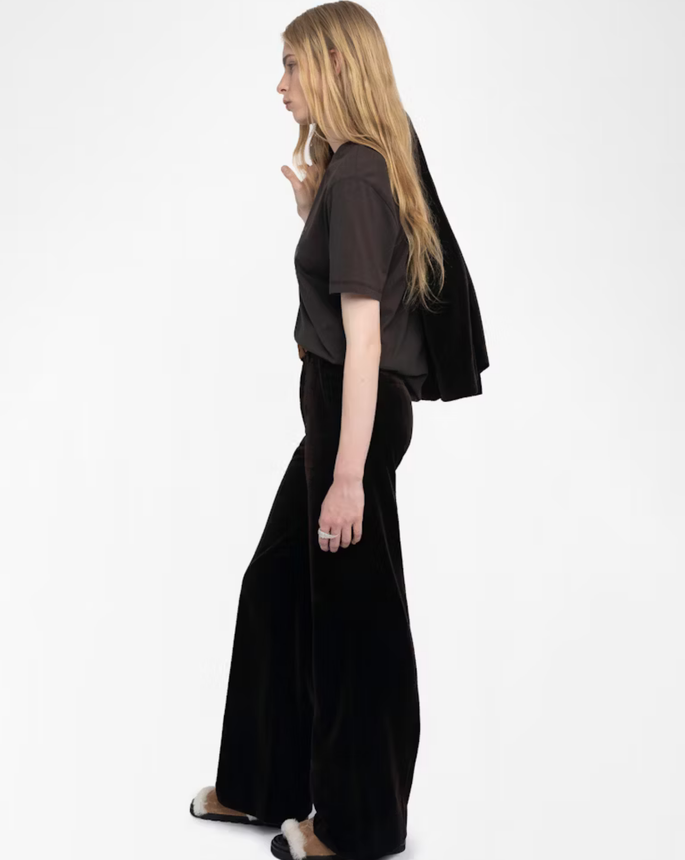 Camiseta Zadig & Voltaire Edwin Hc Concert Wild Strass JWTS02816 213 ZADIG & VOLTAIRE