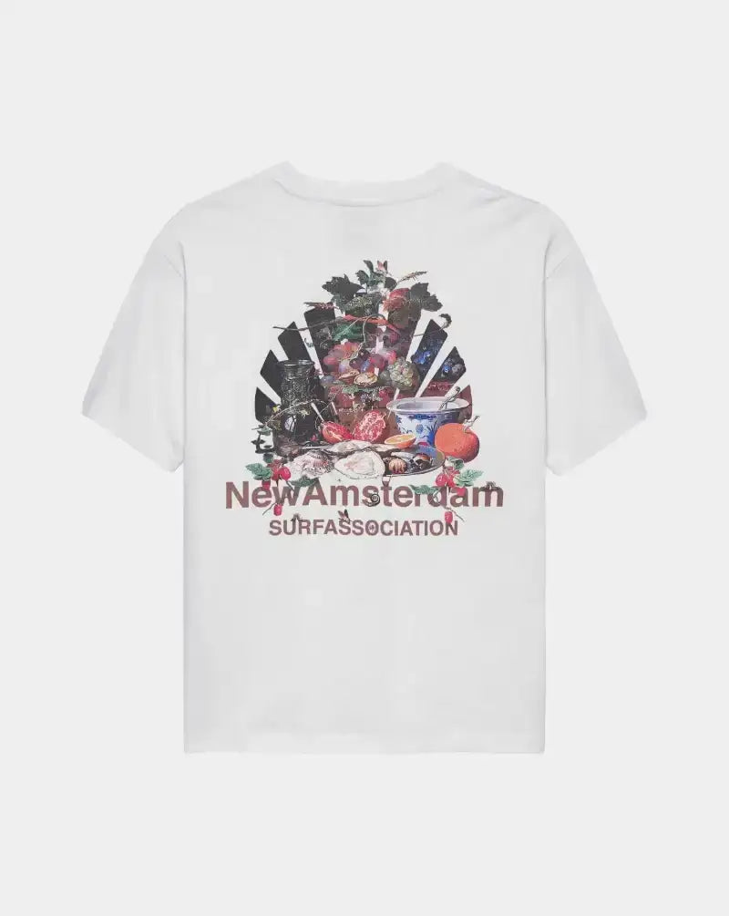 Camiseta New Amsterdam Buffet Tee 2502076001 WHITE NEW AMSTERDAM