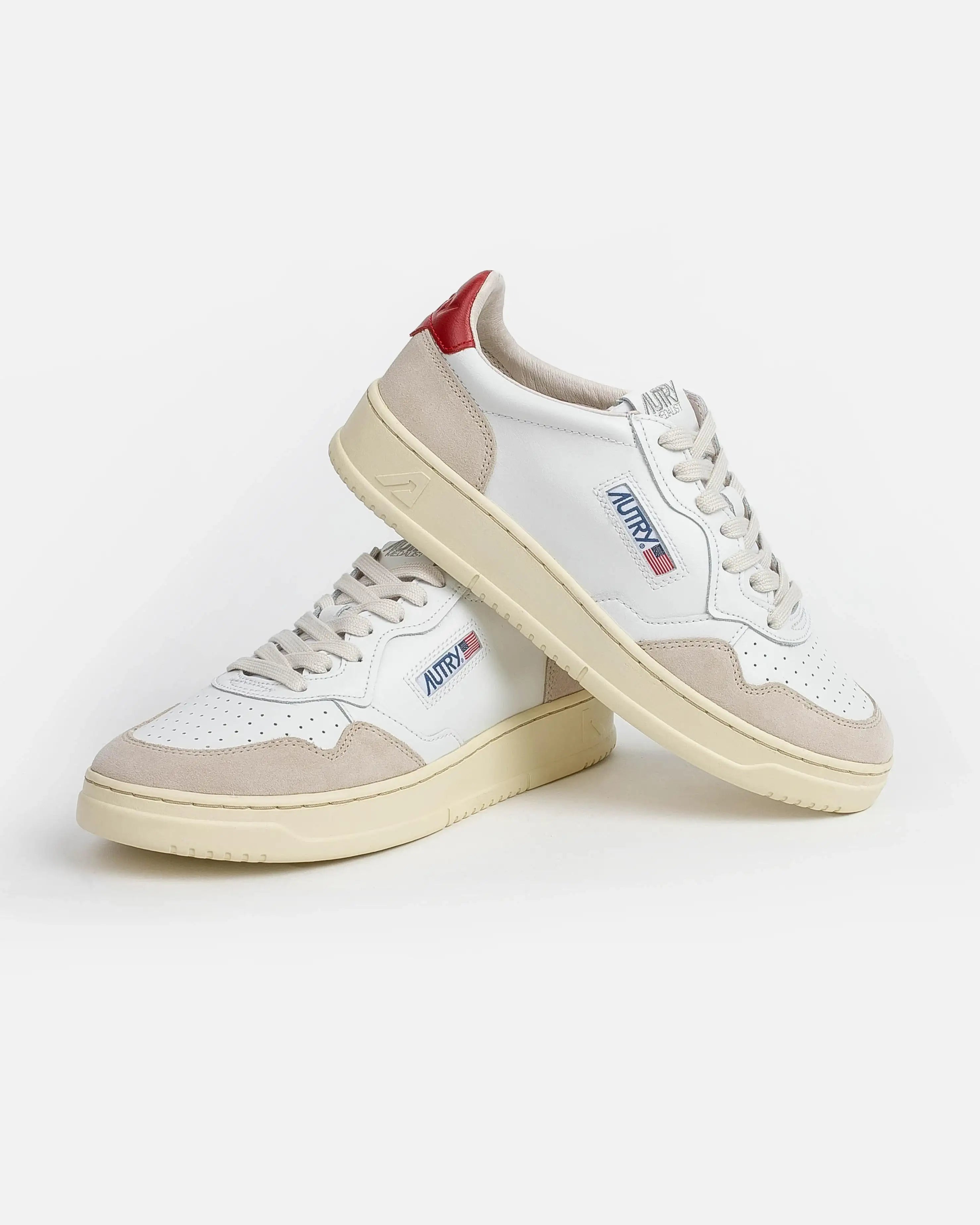 Zapatillas Autry AULM LS43 AULM LS43 WHT/RED AUTRY