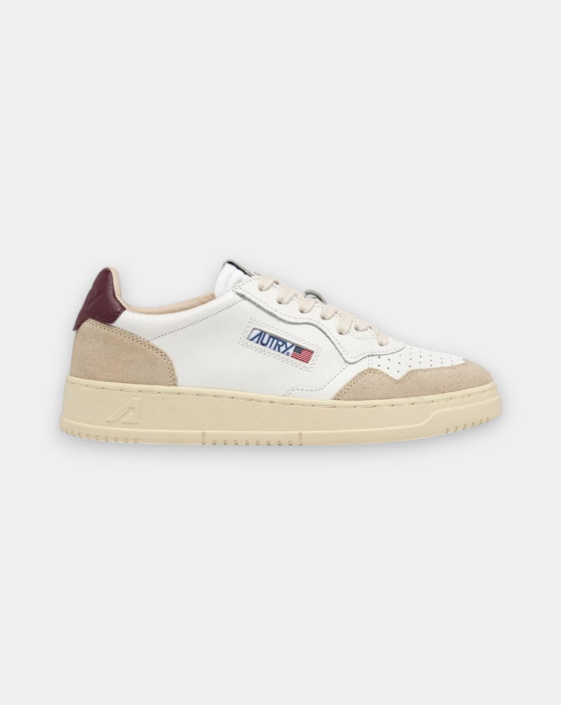 Zapatillas Autry Aulw LS03 AULW LS03 WHT/BURGUND AUTRY