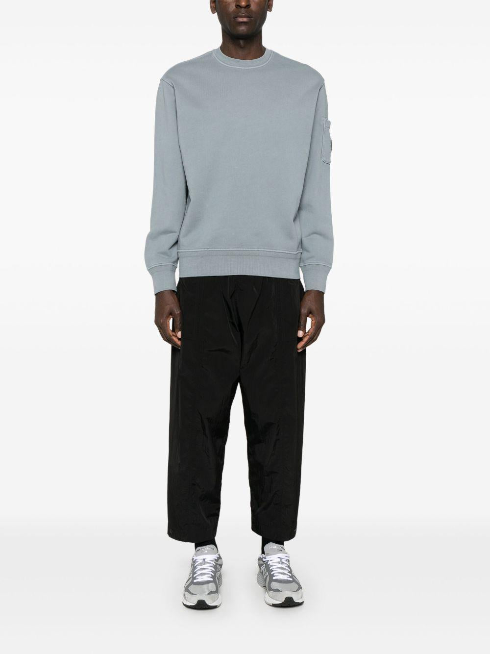 Sudadera C.P. Company Cotton Diagonal Fleece 18CMSS098A110044R 872 C.P. COMPANY