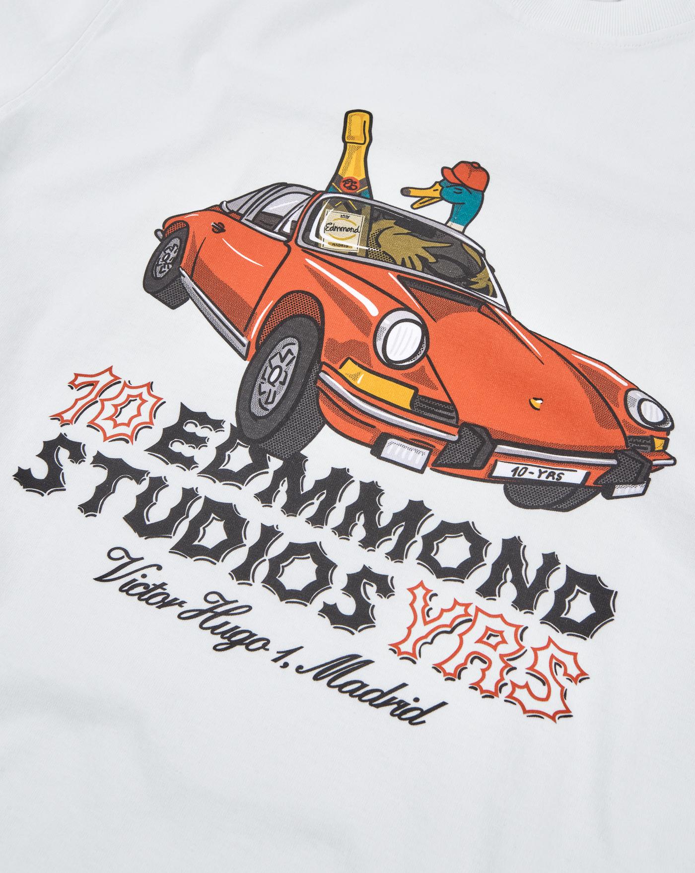 Camiseta Edmmond Years 3243041000 PLAIN WHITE EDMMOND