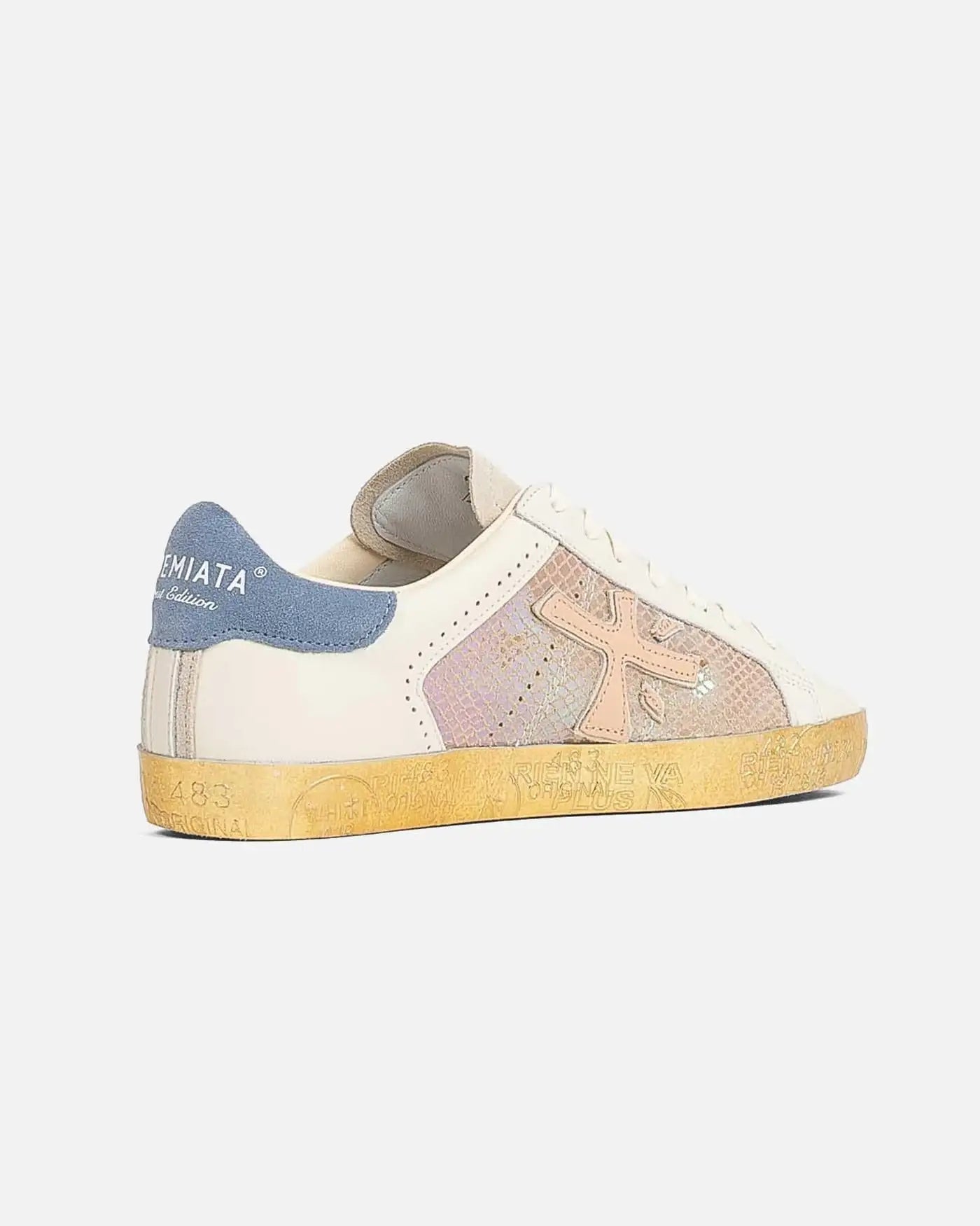 Zapatillas Premiata Stevend Var 6666 STEVEND VAR 6666 BEIGE/BLUE PREMIATA