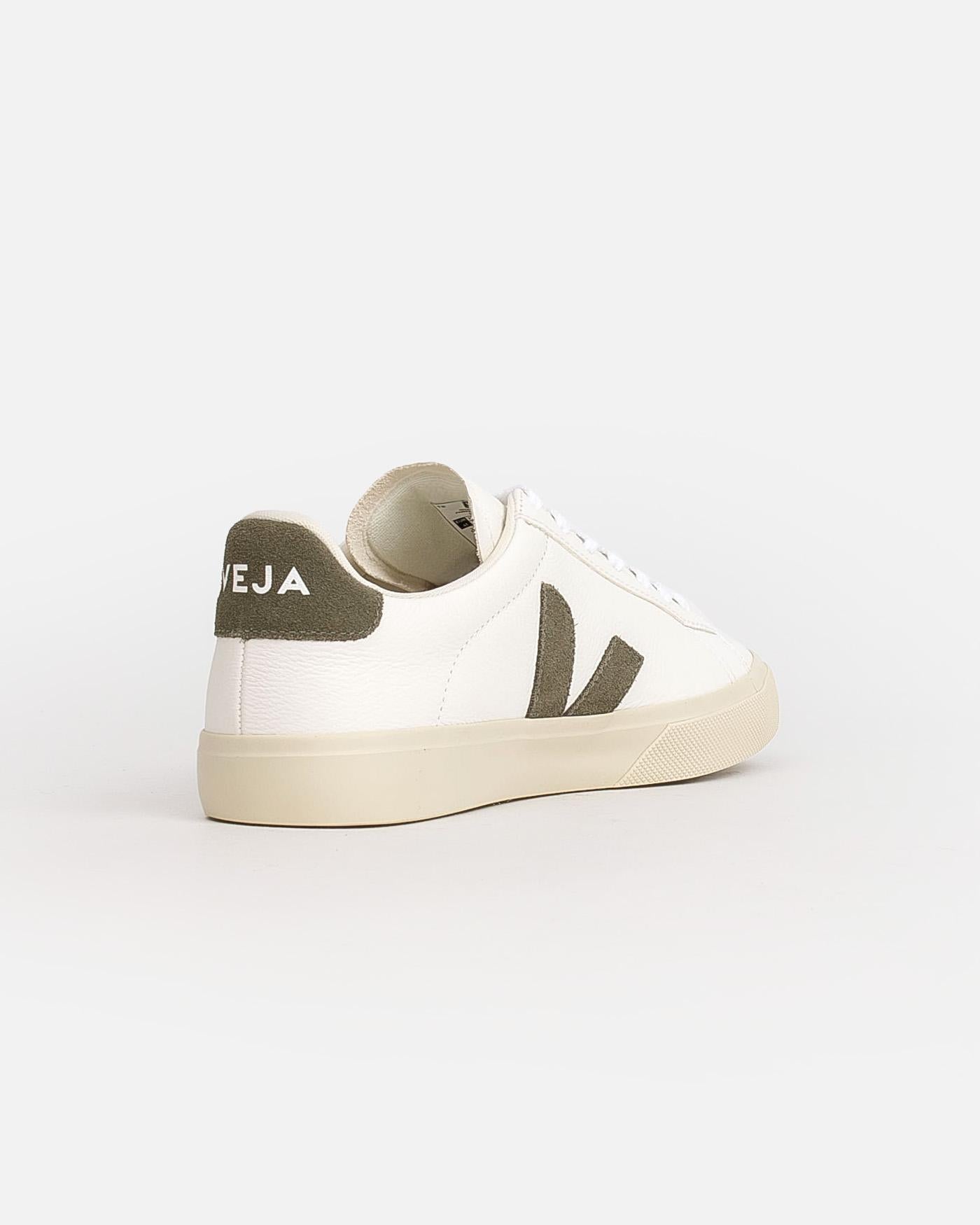 Zapatillas Veja Campo Leather Extra White Kakhi CP0502347B EXTRA-WHITE-KAKHI VEJA