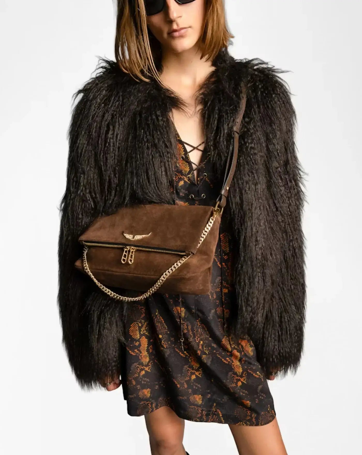 Bolso Zadig & Voltaire Rocky II Suede LWBA04201 214 ZADIG & VOLTAIRE