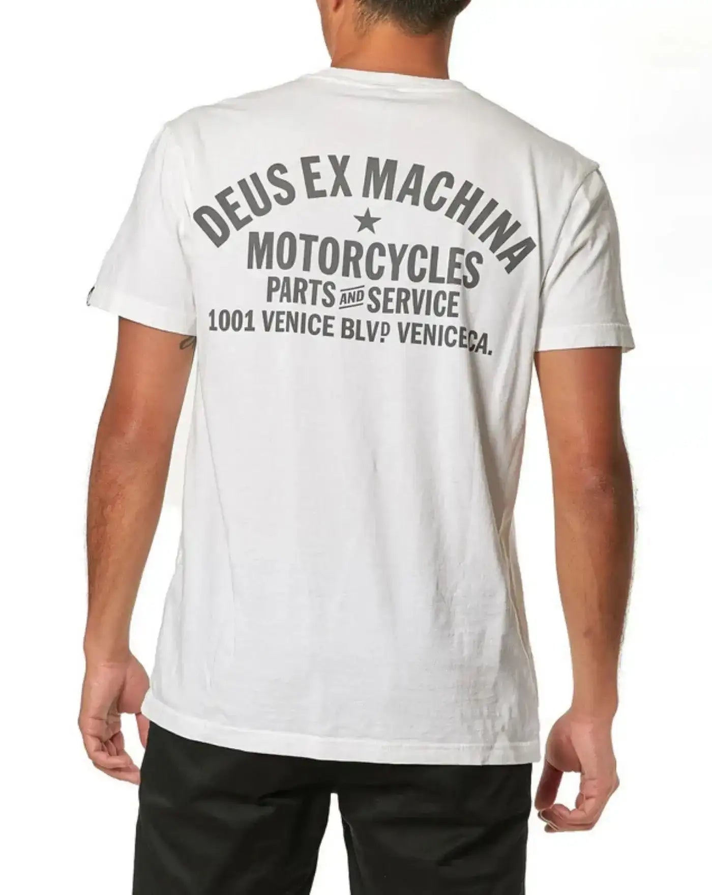 Camiseta Deus Ex Machina Venice Adress T-DMW41808C WHITE DEUS EX MACHINA