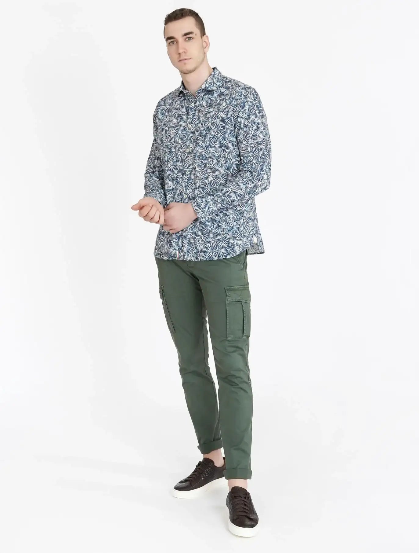 Camisa Tintoria Mattei Estampado 1RF4NJWFD4 88 TINTORIA MATTEI