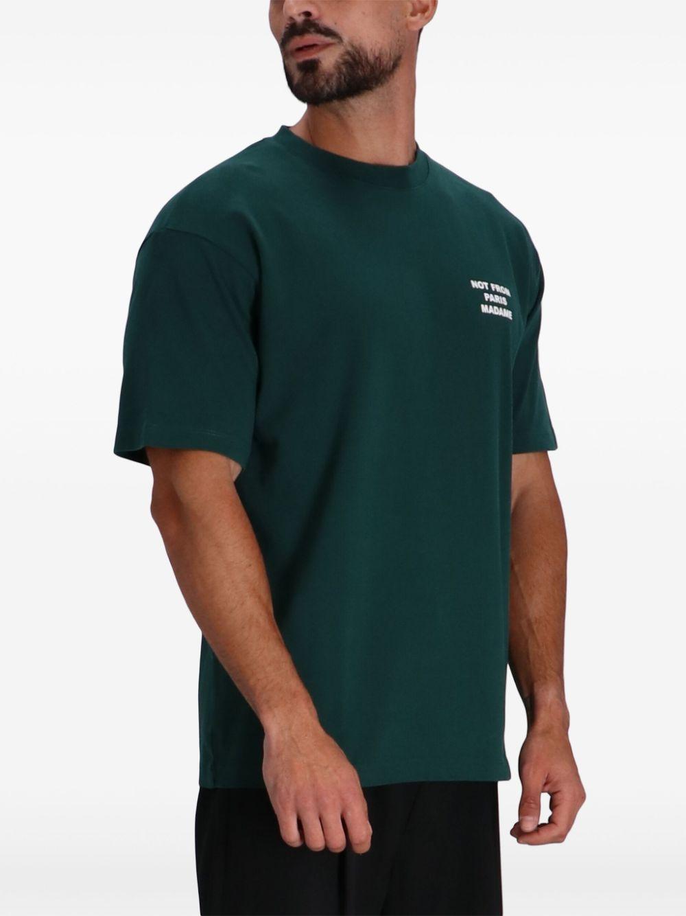 Camiseta Drole de Monsieur Le T-Shirt Slogan TS203 CO002 DGN DROLE DE MONSIEUR