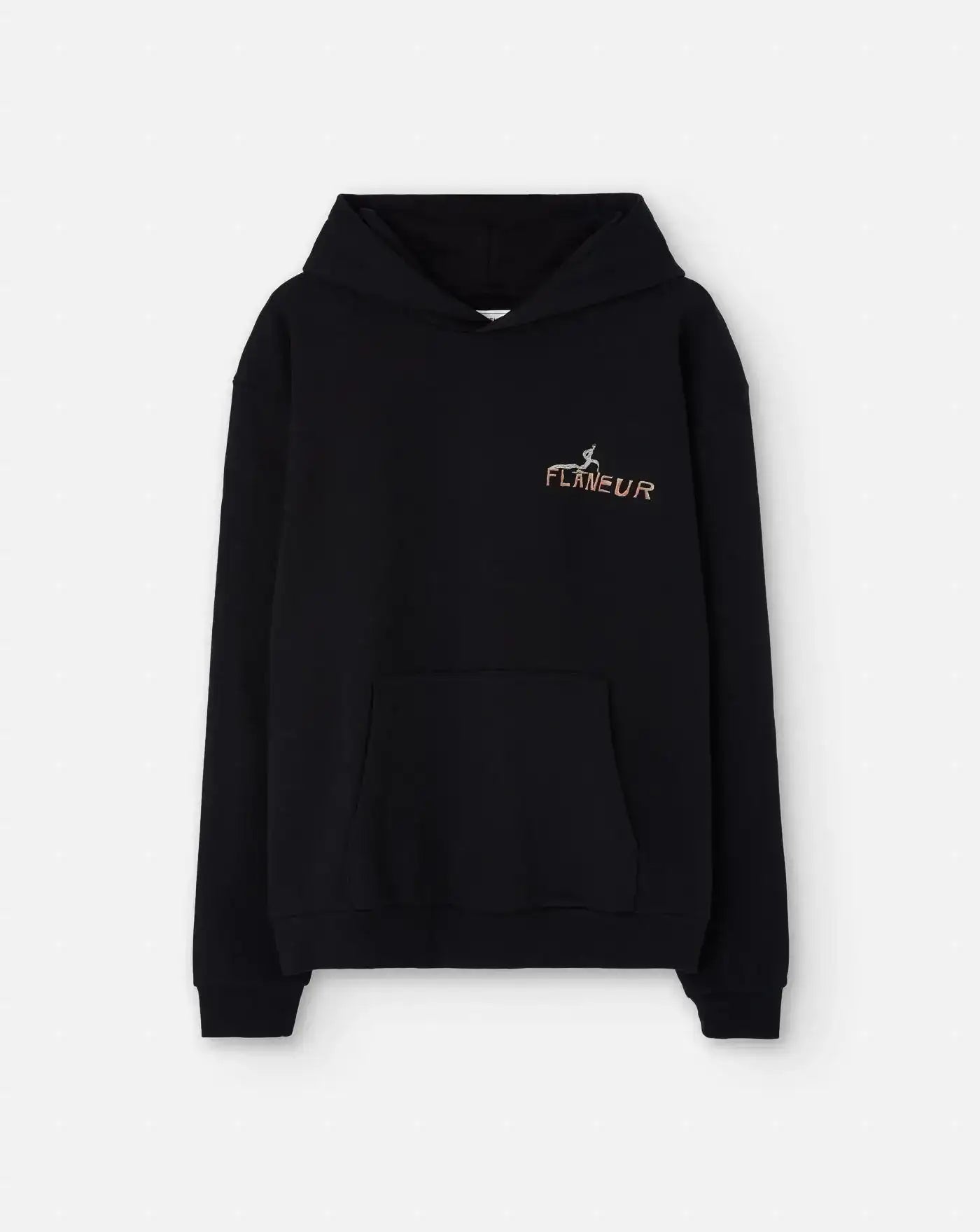Sudadera Flâneur Passage of Time F15007 BLACK FLANEUR