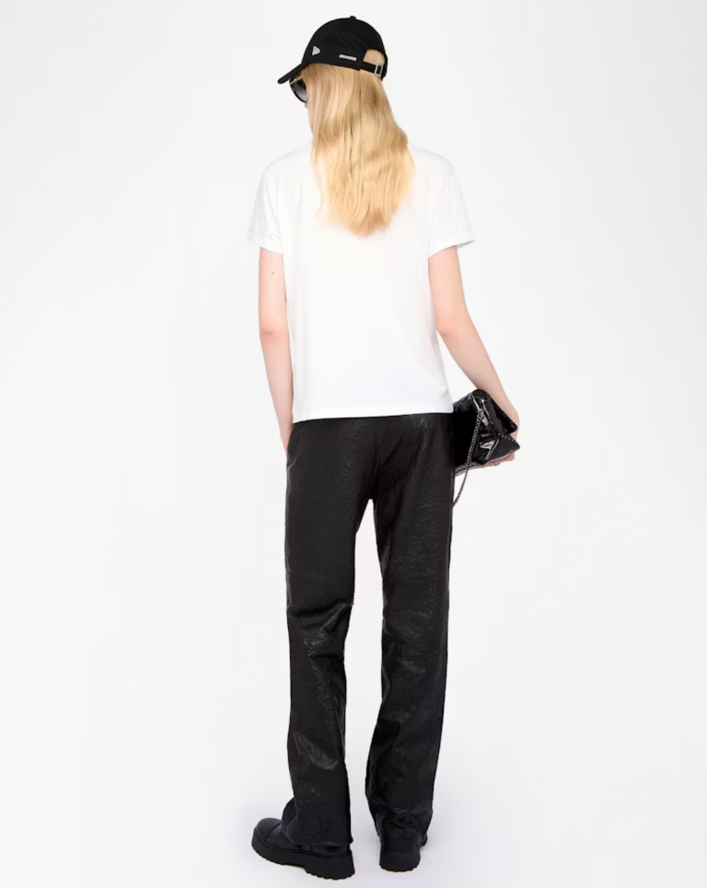 Camiseta Zadig & Voltaire Walk Hc Flowing Heart Strass JWTS02858 103 ZADIG & VOLTAIRE