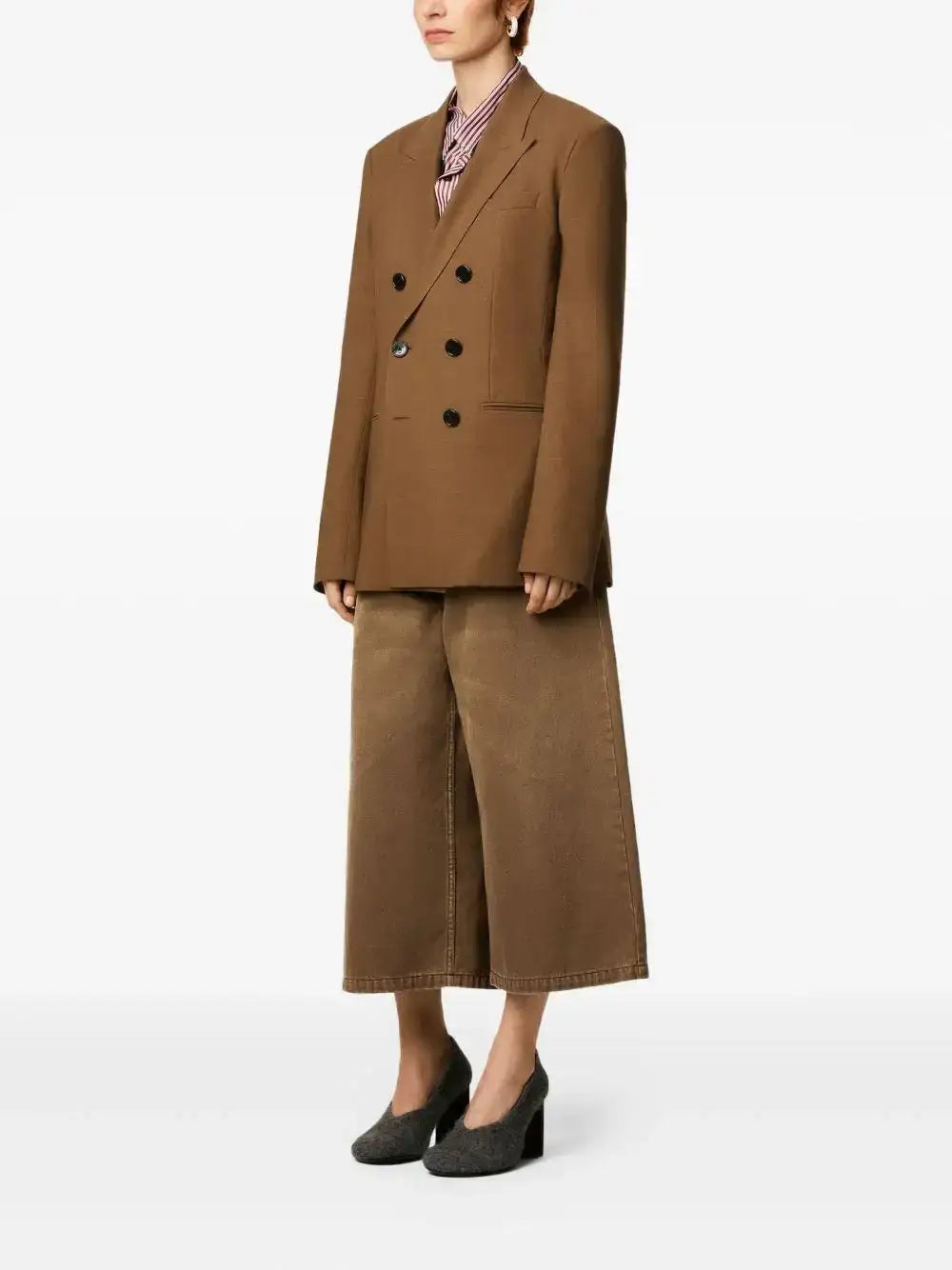 Americana Ami Paris Veste 6 Boutons FBV006WV0066 216 AMI PARIS