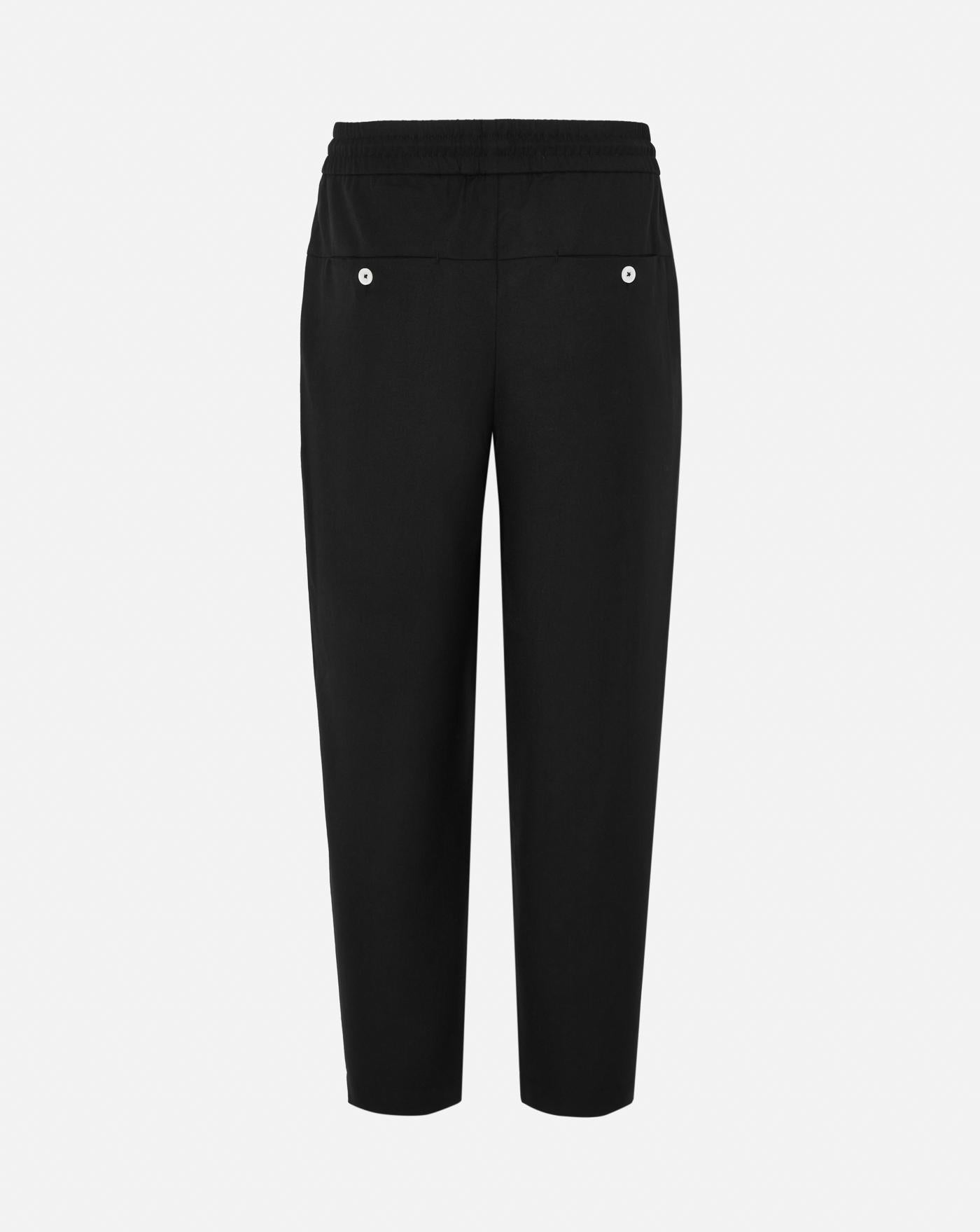 Pantalon Drole de Monsieur Le Cropped BP167 PL127 BL BLACK DROLE DE MONSIEUR