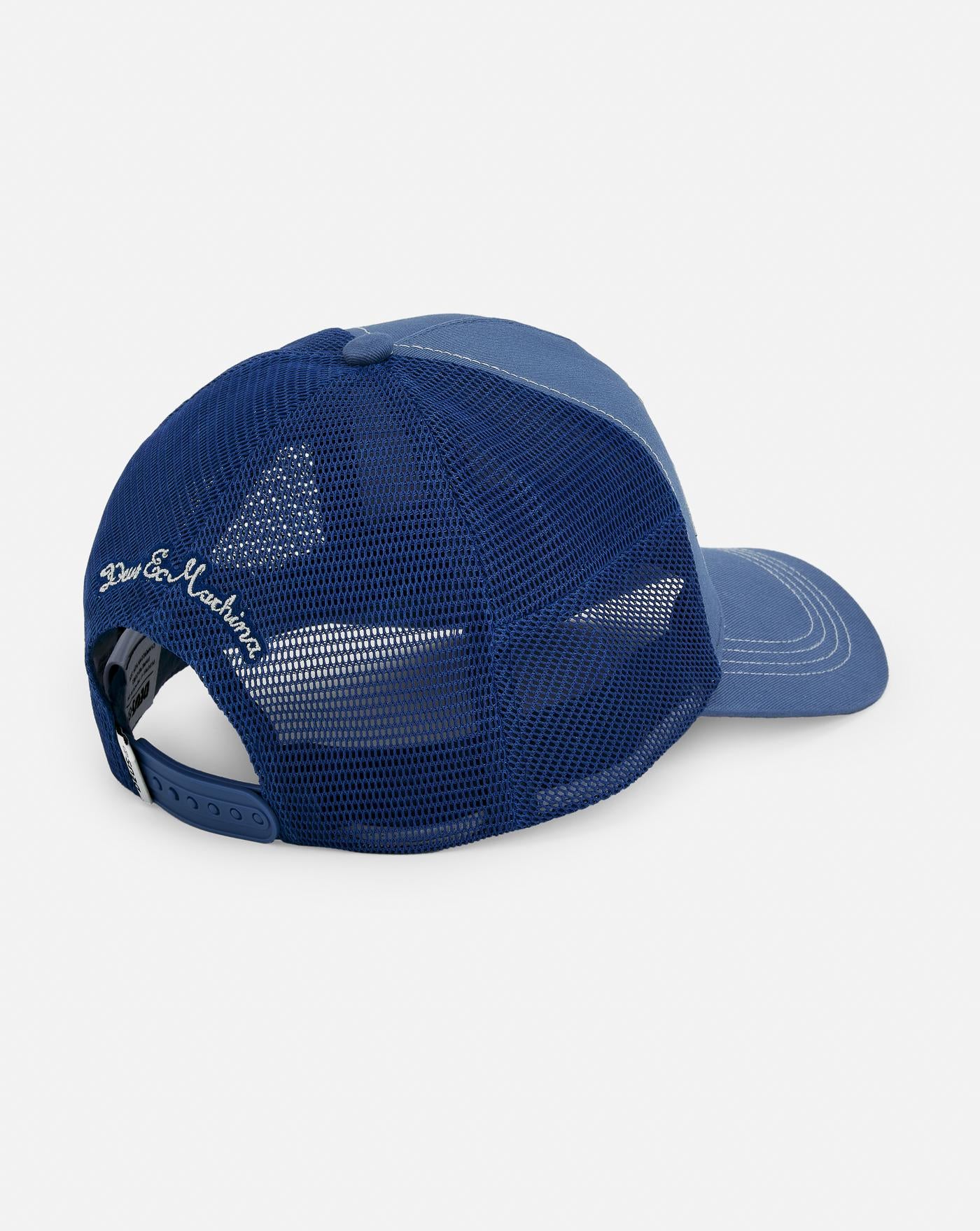 Gorra Deux Ex Machina Overbite Trucker DMP257956 MECHANIC BLUE DEUS EX MACHINA