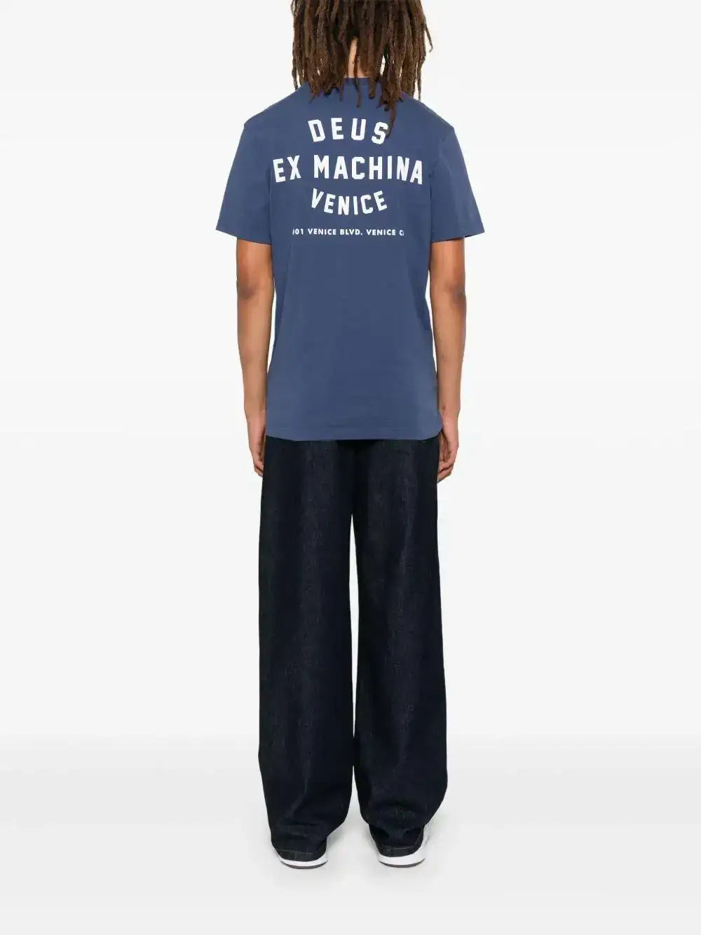 Camiseta Deus Ex Machina Venice Skull DMH31645C MECHANIC BLUE DEUS EX MACHINA