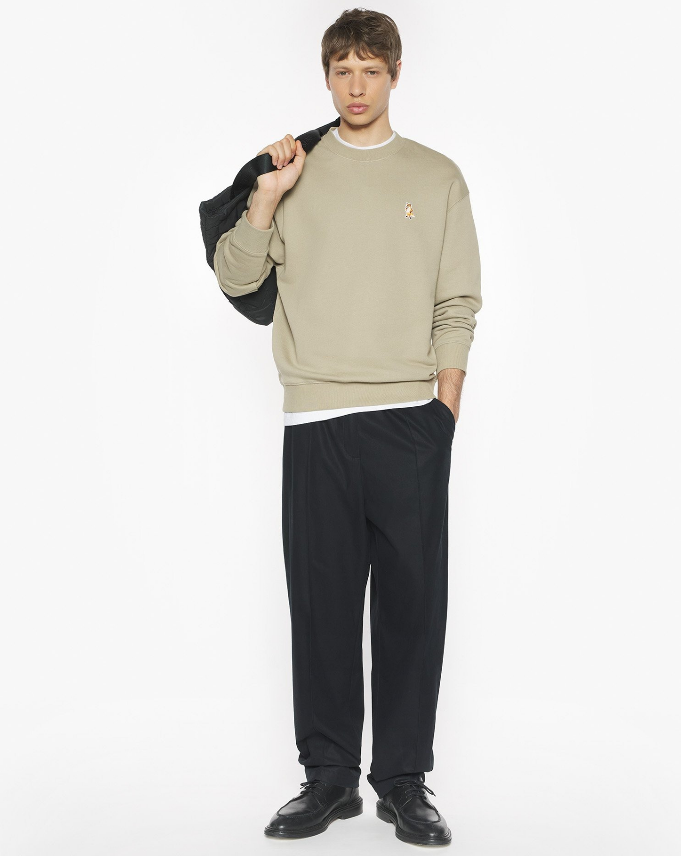 Sudadera Maison Kitsune Standing Fox PM00311KM0341 0302 MAISON KITSUNE