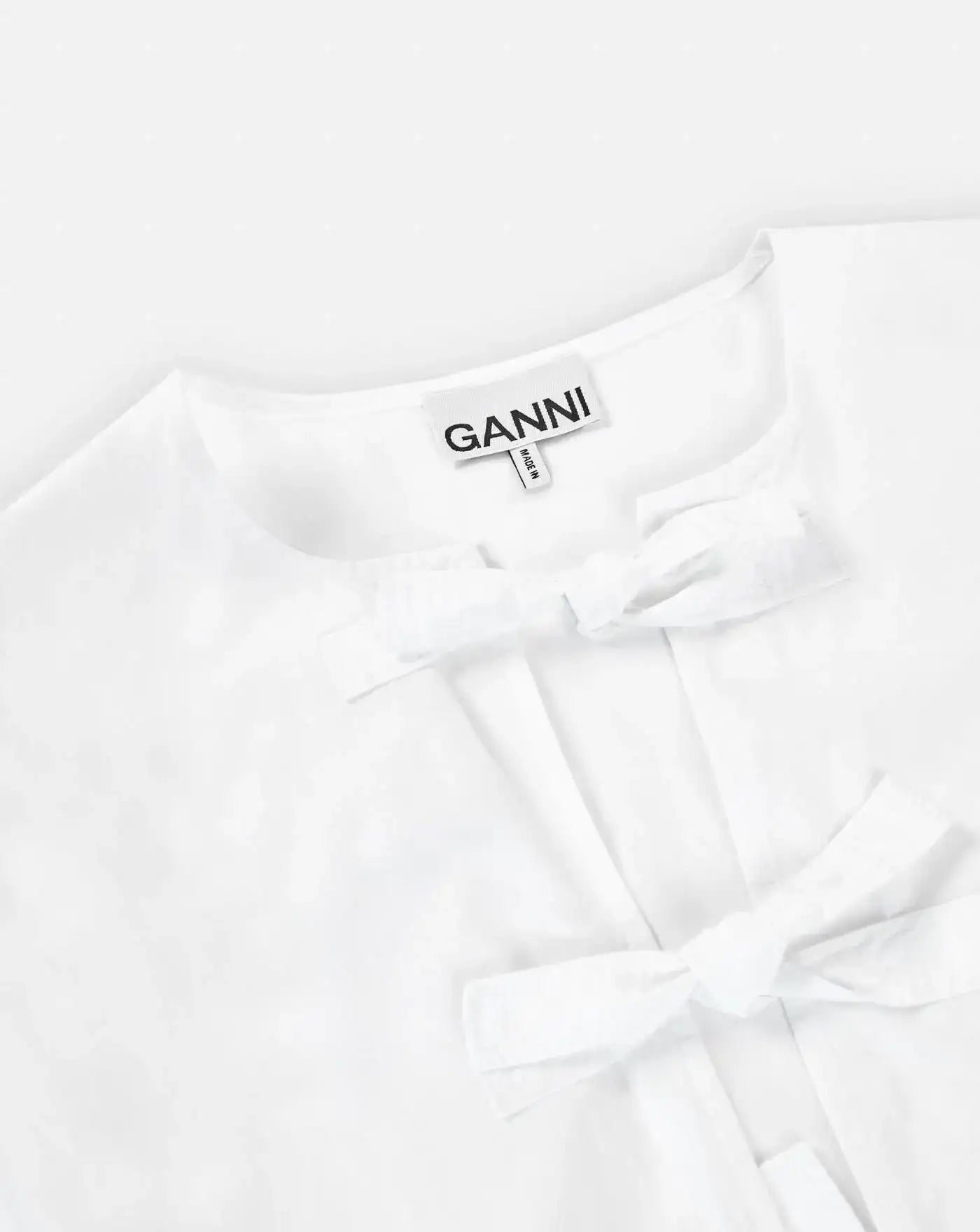Blusa Ganni Peplum F7364 151 GANNI
