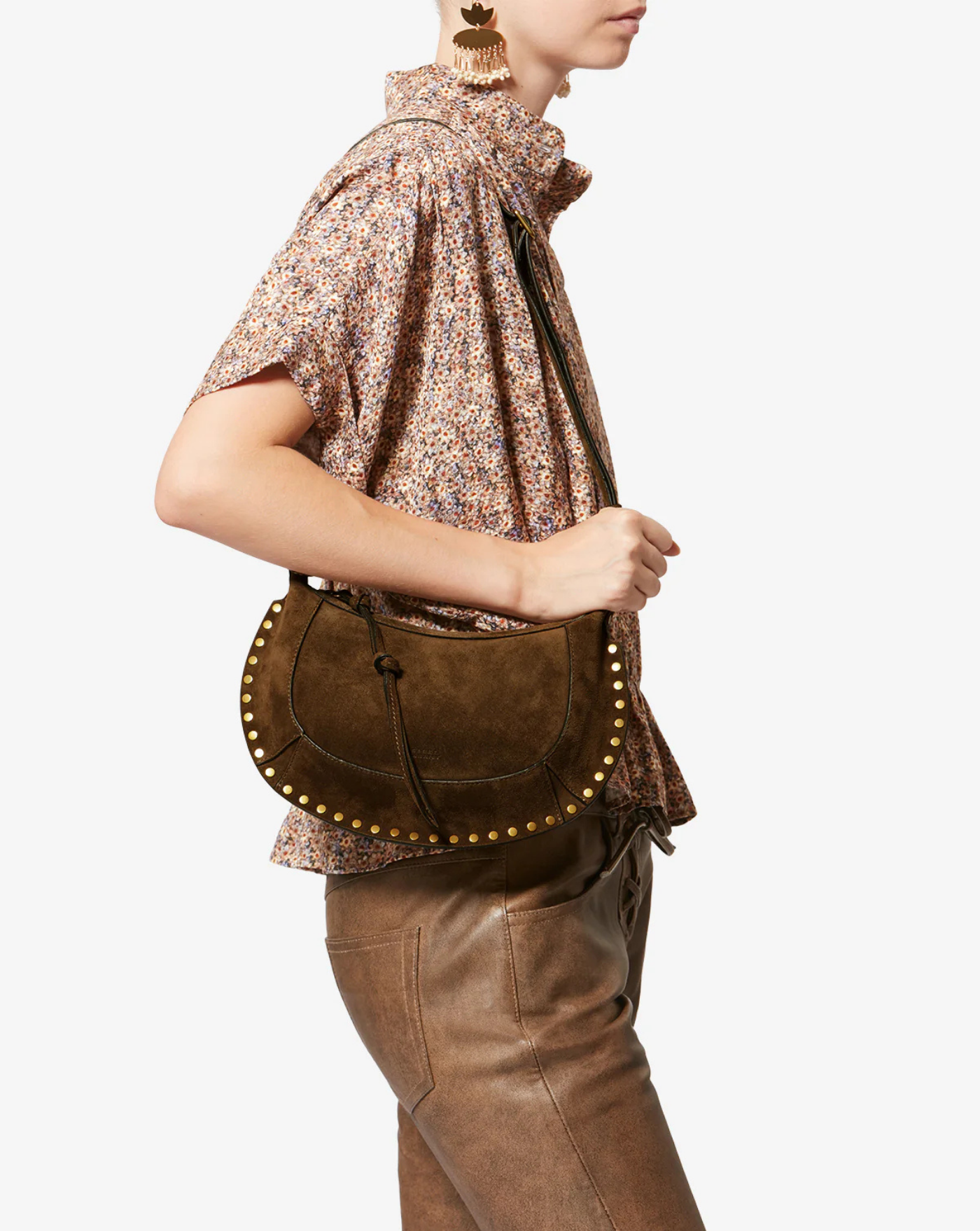 Bolso Isabel Marant Oskan Moon PP0003FA A3C32M 50BZ ISABEL MARANT
