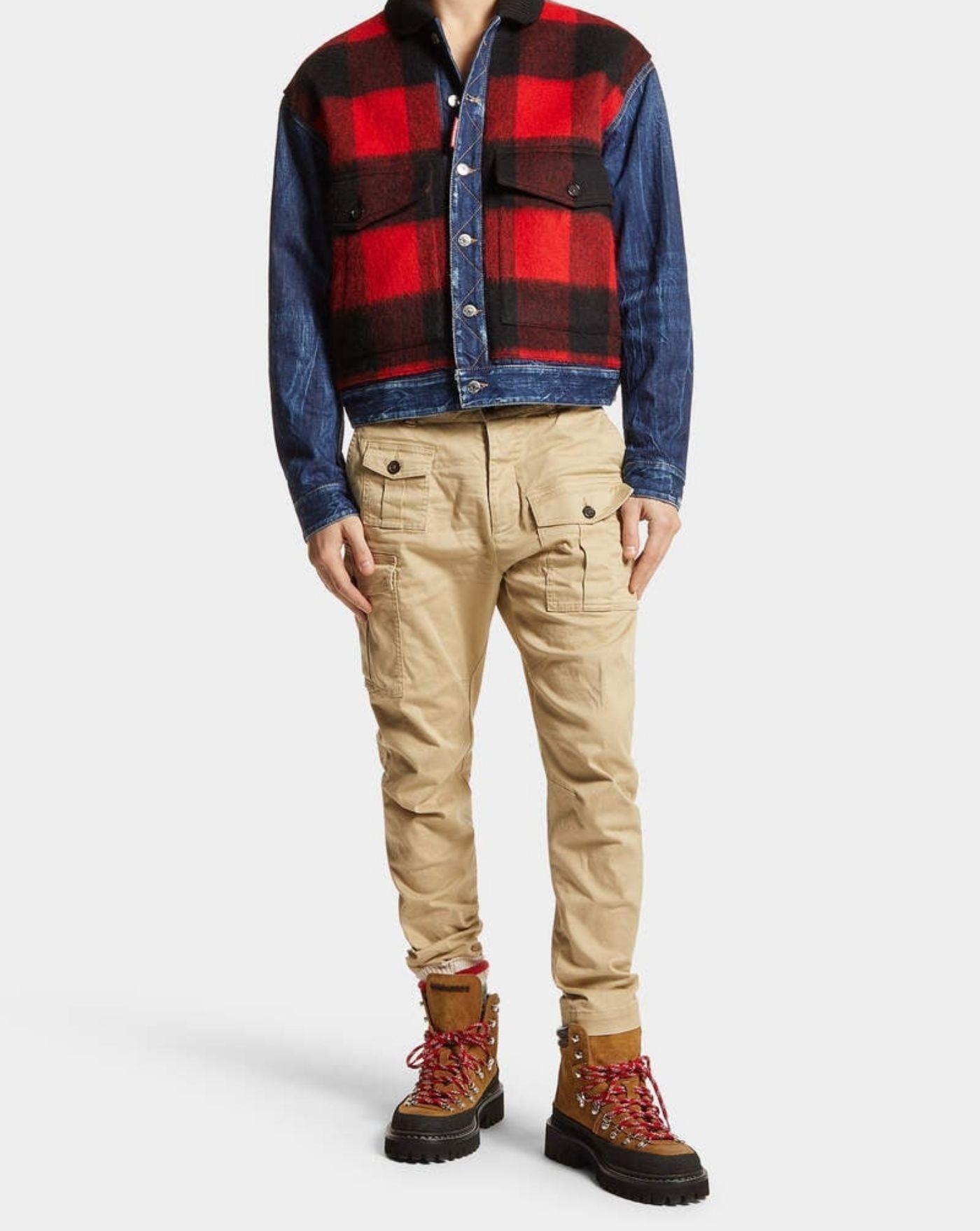Pantalon Dsquared2 Sexy Cargo S74KB0818S39021 111 DSQUARED2