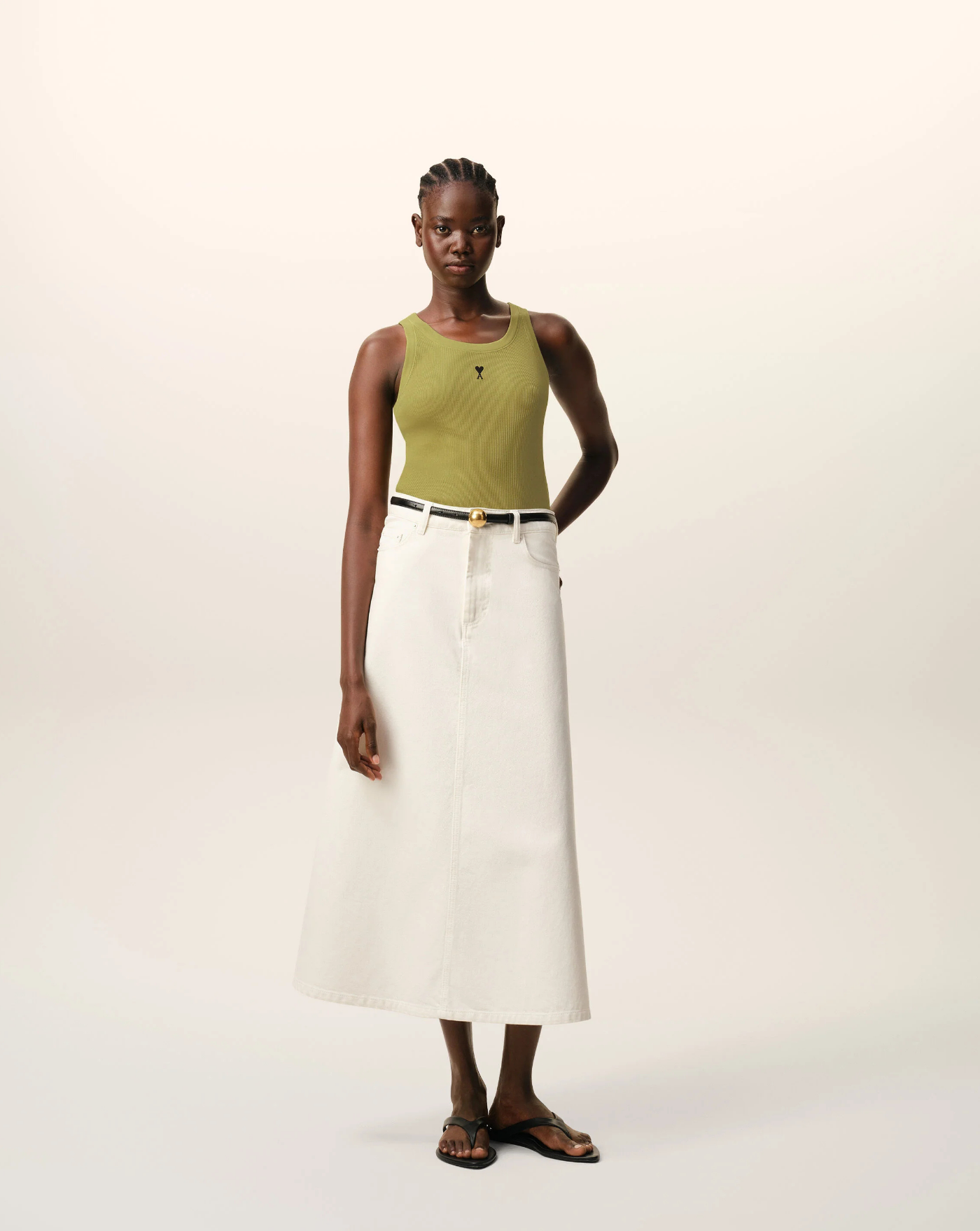 Top Ami Paris Ami de Coeur Tanktop FTP811JE0117 A035 AMI PARIS