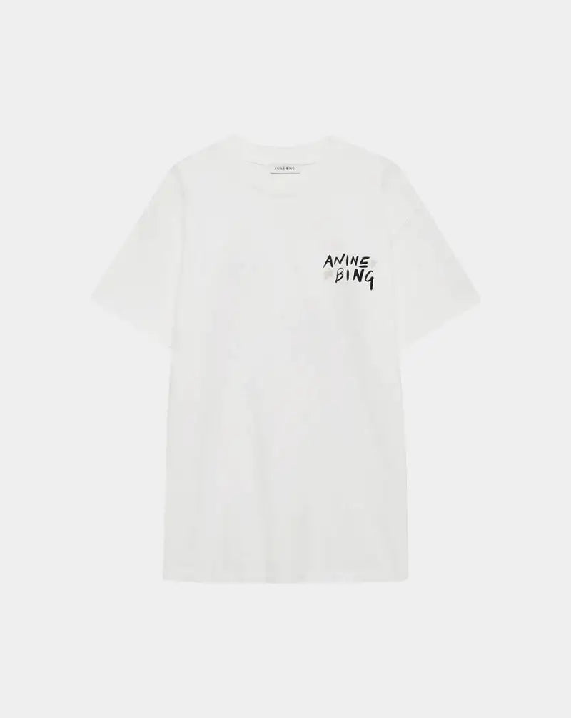 Camiseta Anine Bing Walker Tee Empowerment A0812056IVY1 IVORY ANINE BING