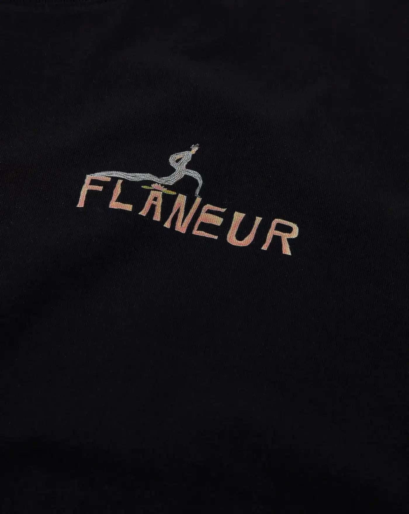 Camiseta Flâneur Passage of Time F15028 BLACK FLANEUR
