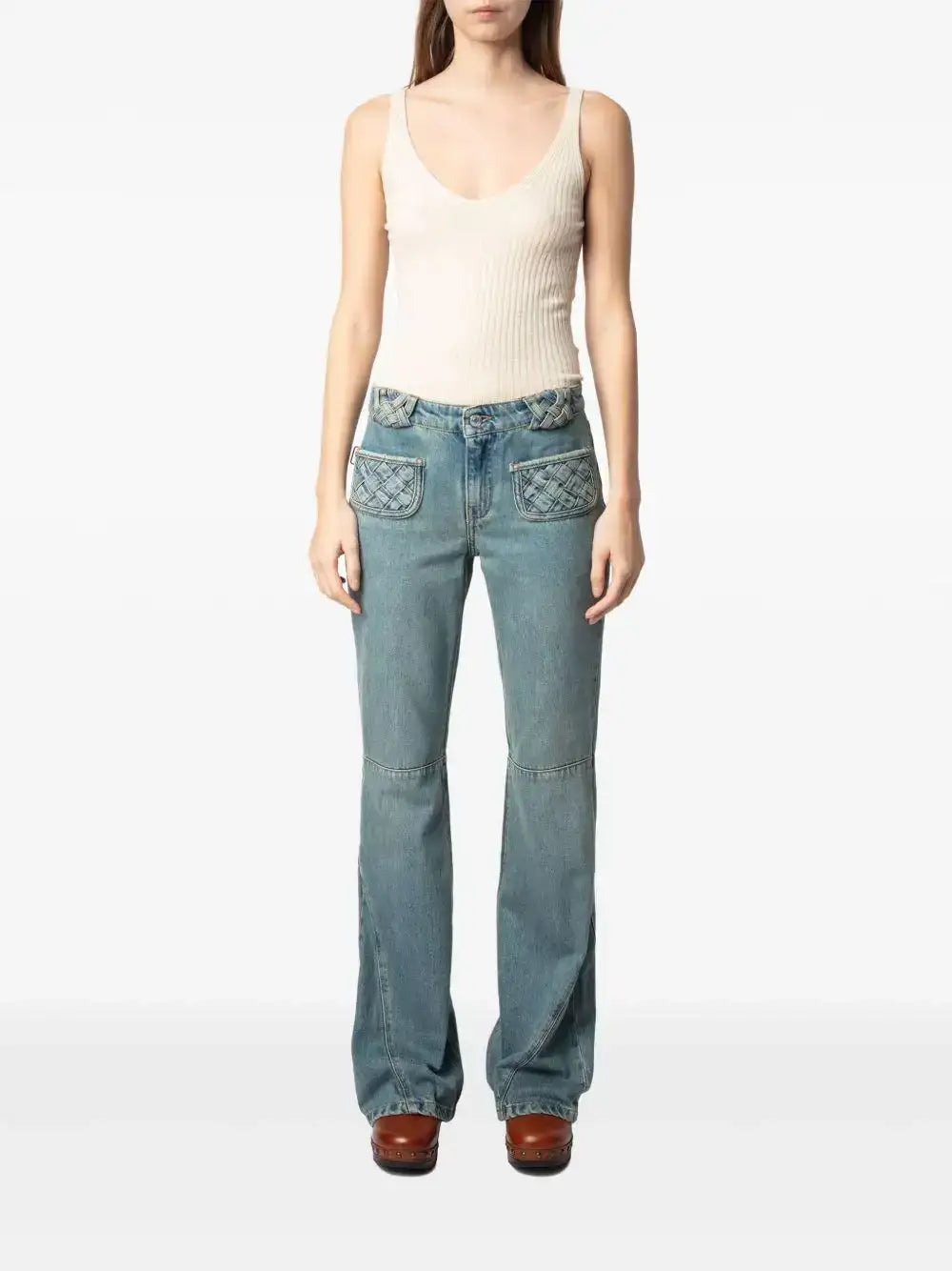 Denim Zadig & Voltaire Ecume WWJE01285 LIGHT BLUE 409 ZADIG & VOLTAIRE
