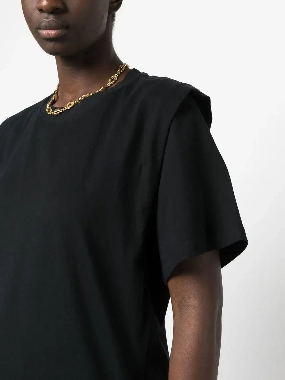 Camiseta Isabel Marant Zelitos TS0041FAA1N41I 01BK ISABEL MARANT
