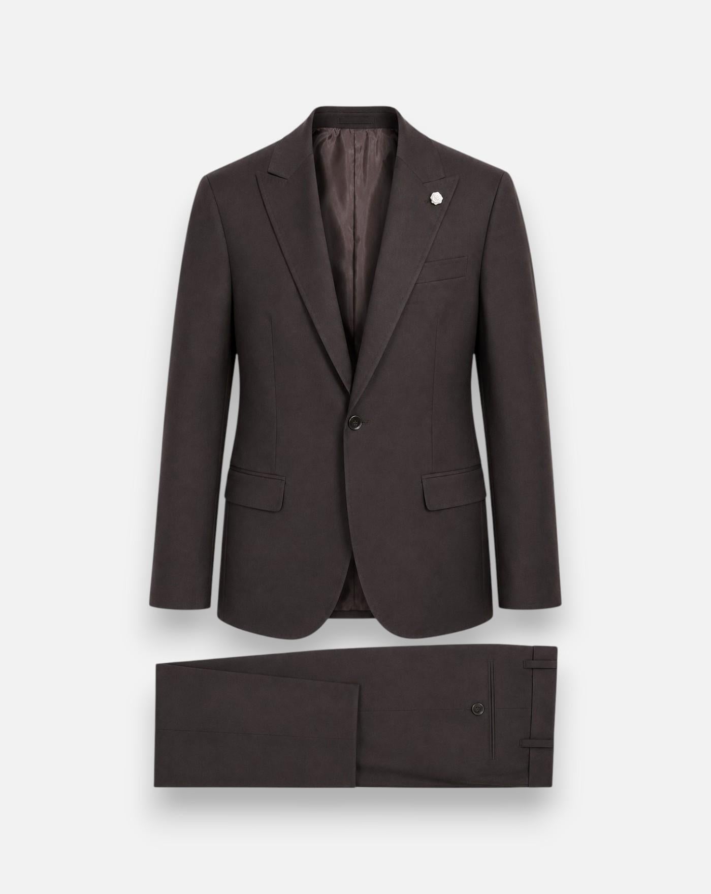Traje Ramon Sanjurjo One Button RS81668096 70BROWN RAMON SANJURJO