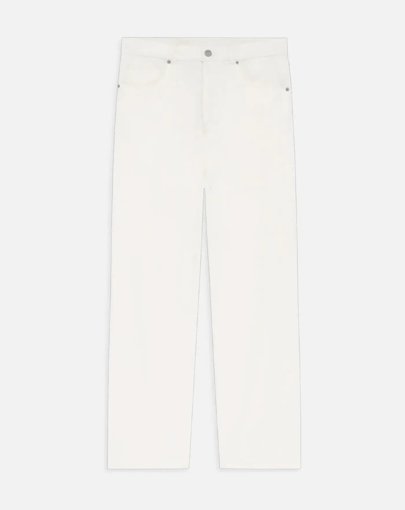 Pantalones Drole de Monsieur Jean Straight Off White BP199 CO285 OW DROLE DE MONSIEUR
