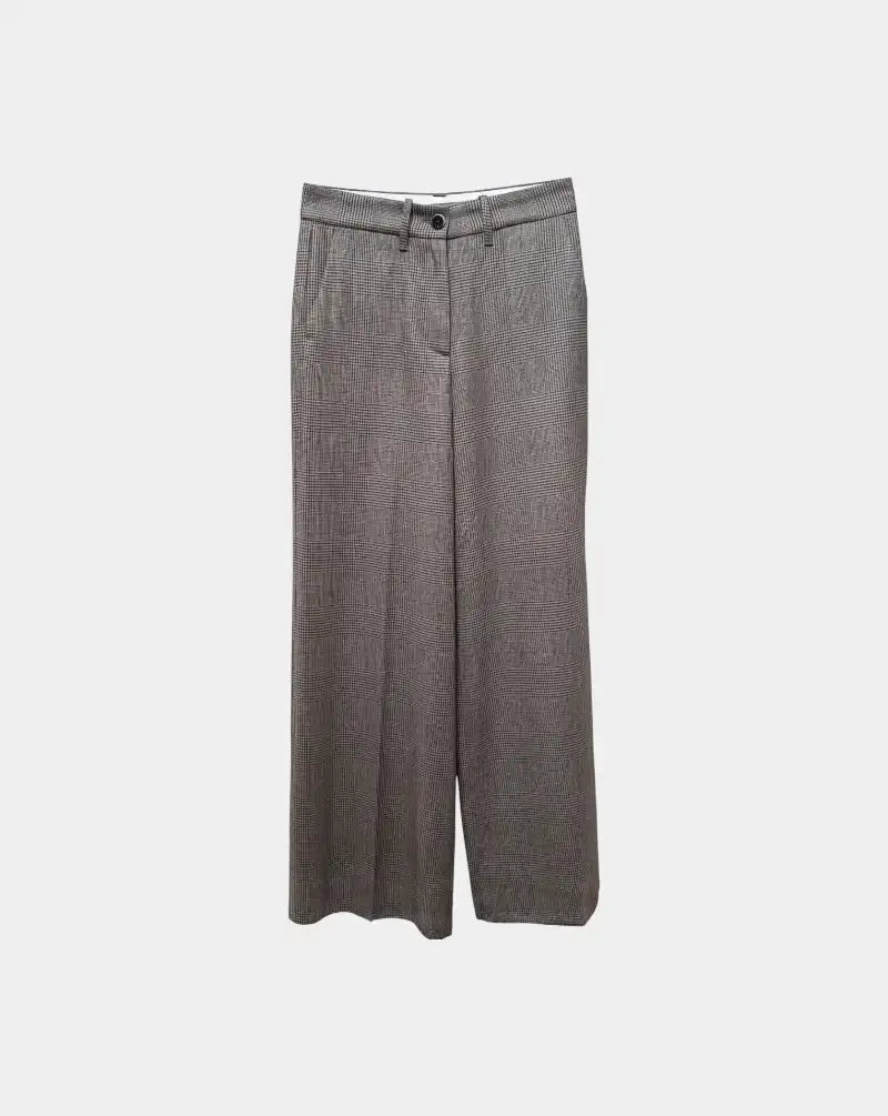 Pantalon Nine In The Morning Karen Palazzo 9FW25KRN48 BROWN NINE IN THE MORNING
