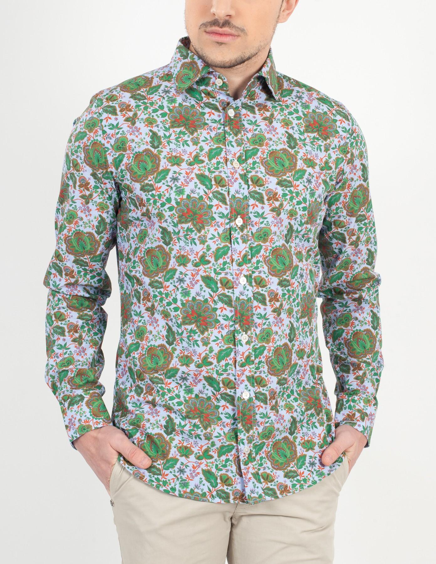 Camisa Koike Estampada 3001 V079 01 25 KOIKE