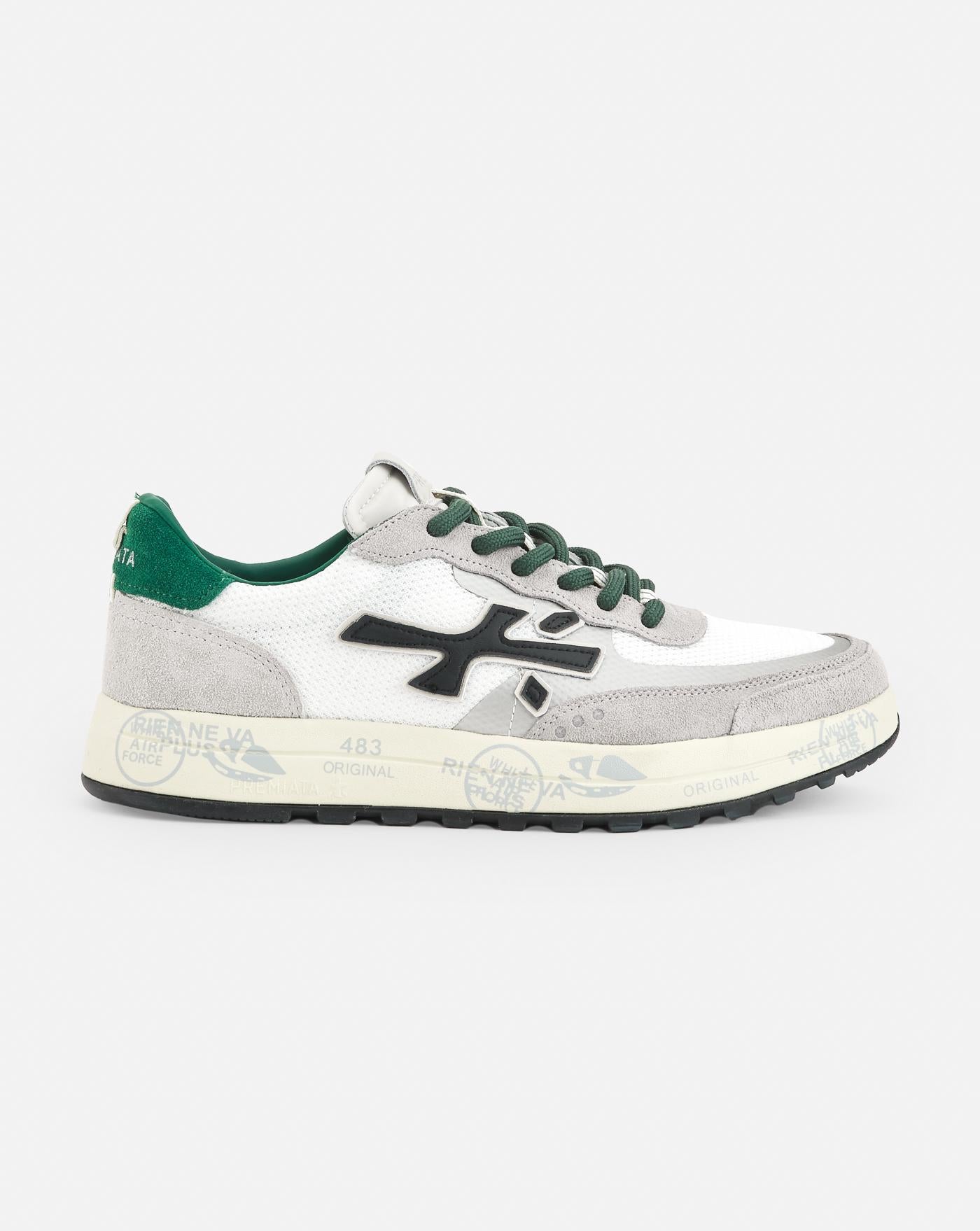 Zapatillas Premiata Nous Var 7231 NOUS VAR 7231 BLACK/GREY/GREEN PREMIATA