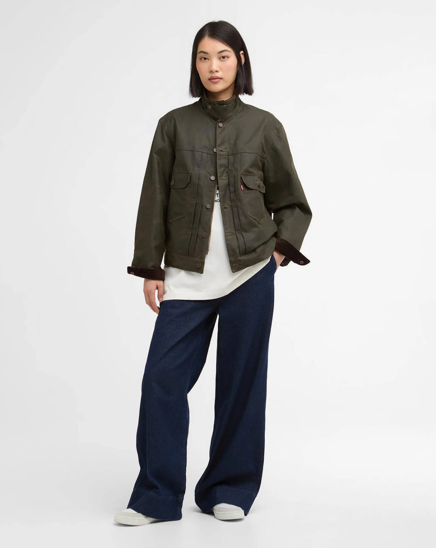 Chaqueta Barbour x Levi's Type II Waxed Jacket MWX2522OL 51 BARBOUR