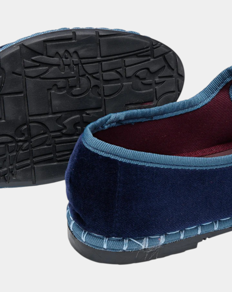 Bailarinas Flabelus Mary Jane Montague MONTAGUE TEXLESS TERCIOPELO FLABELUS