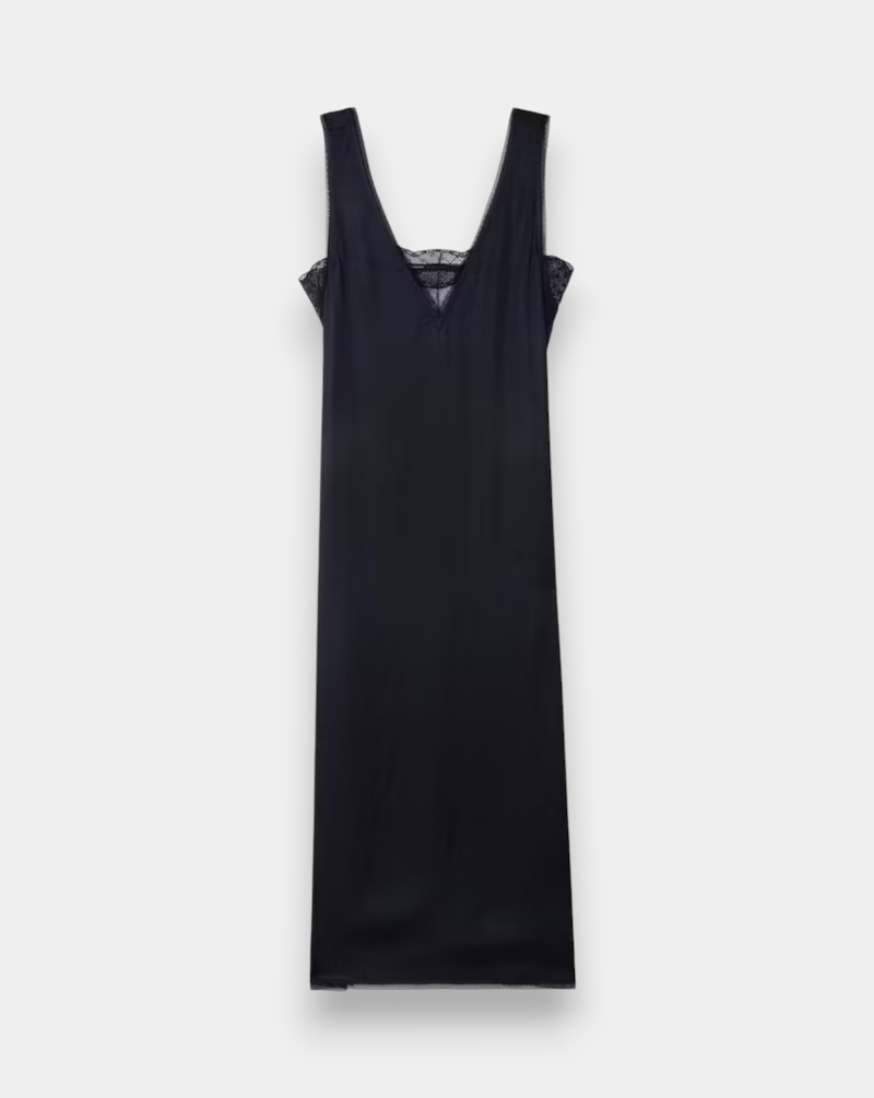 Vestido Zadig & Voltaire Renzo Satin WWDR02556 011 ZADIG & VOLTAIRE
