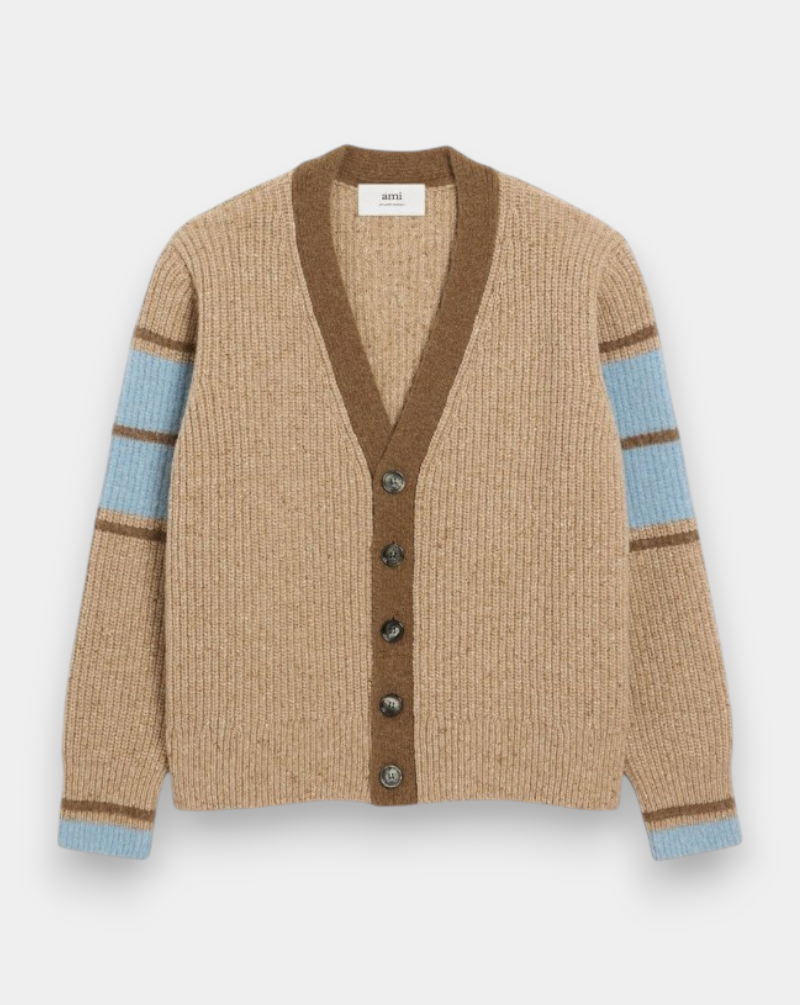 Cardigan Ami Paris Collegue HKC358KN0111 280 AMI PARIS