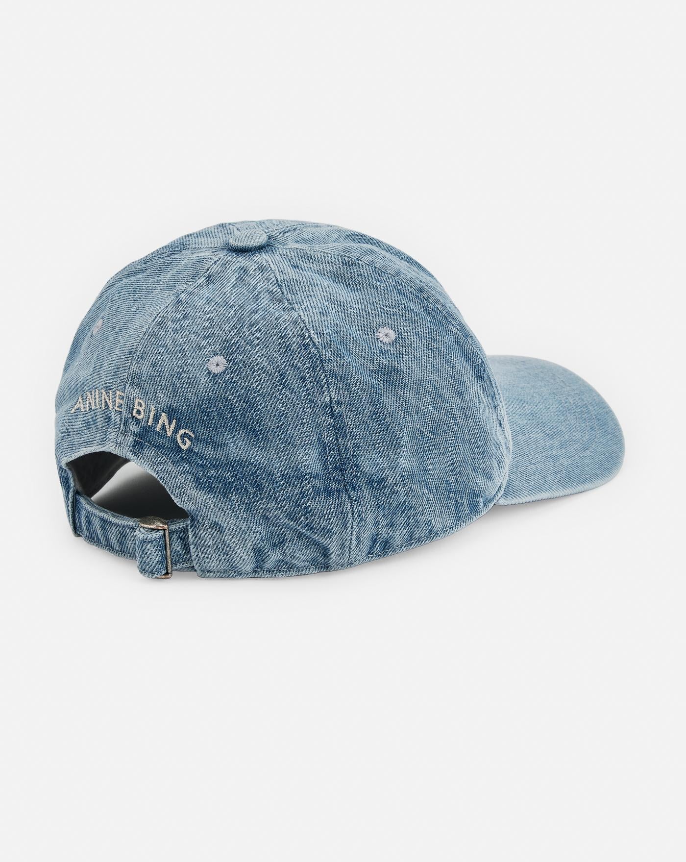 Gorra Anine Bing Jeremy A1211407WHD24 WASHED BLUE ANINE BING