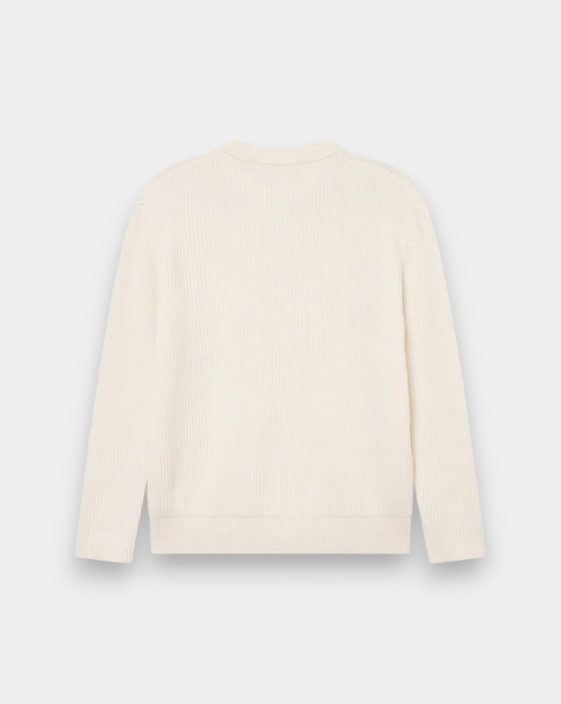 Jersey Les Deux Eddie Wool Rib Crewneck Knit 1000471 215 LES DEUX